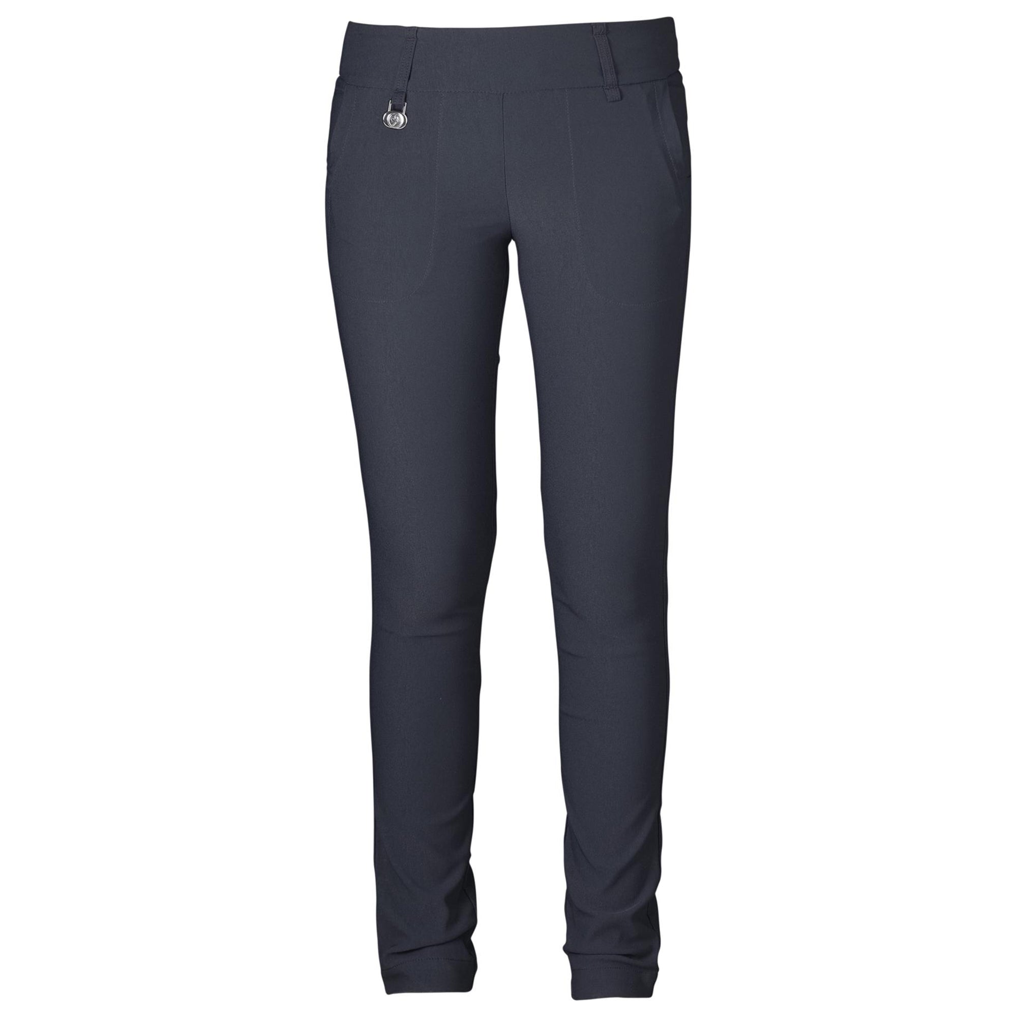 Daily Sports Magic Stretch Trousers Navy 29 Inch Leg