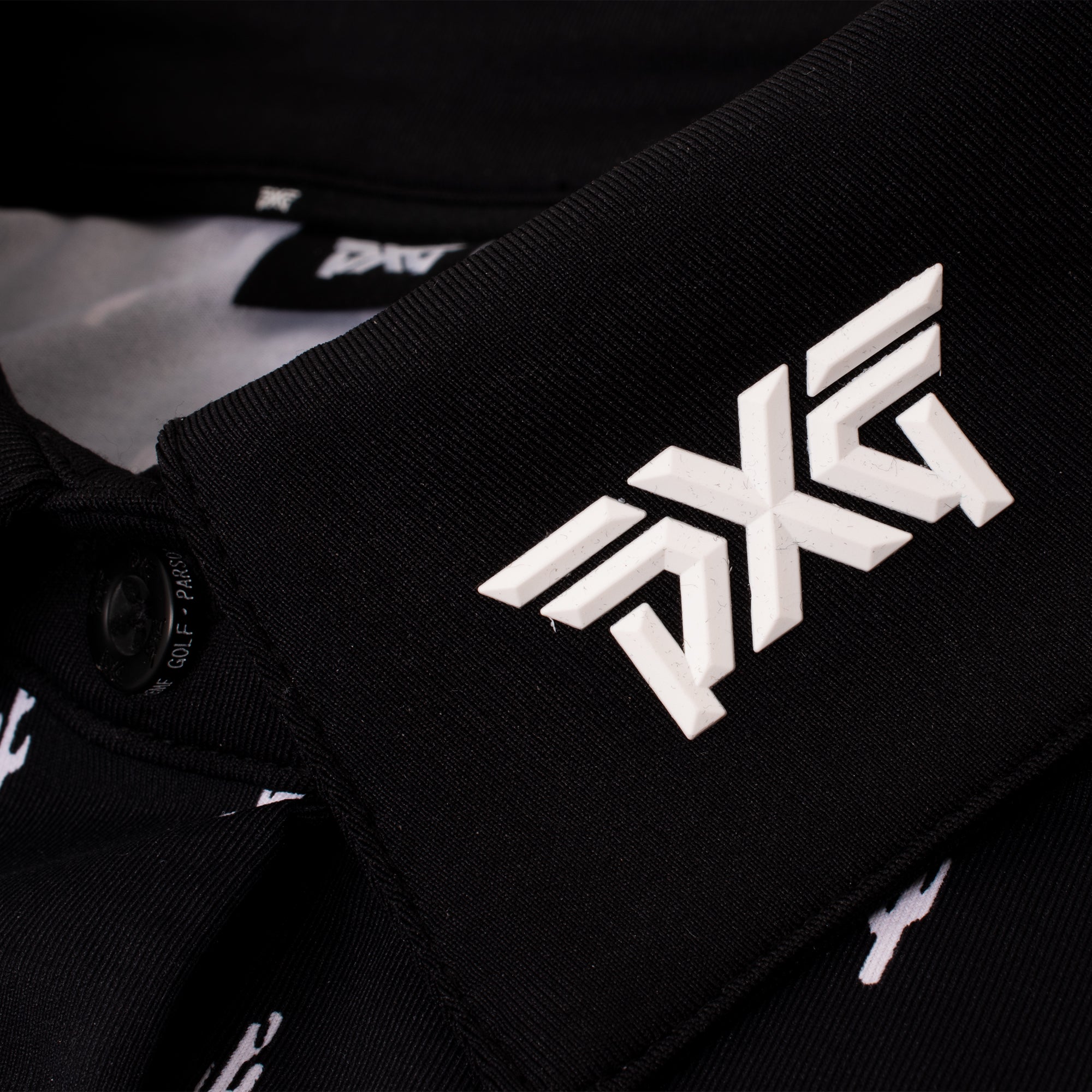 PXG Cactus Print Ladies Golf Polo Shirt Black