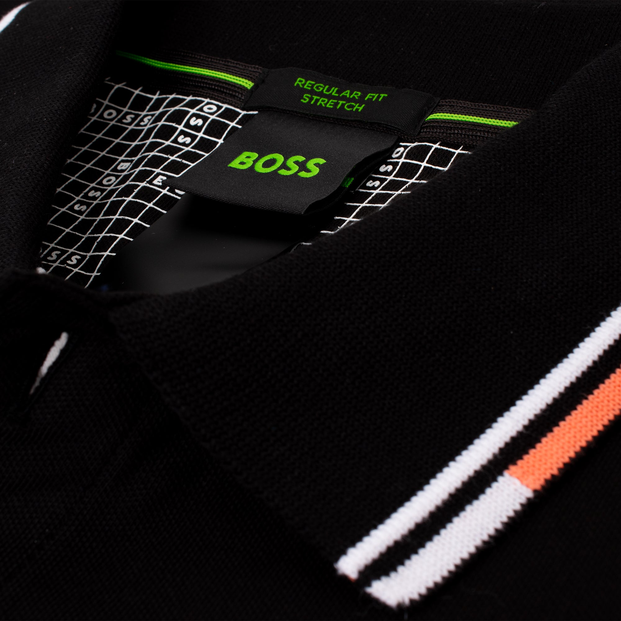 Boss Paddy Pro Polo Shirt Charcoal