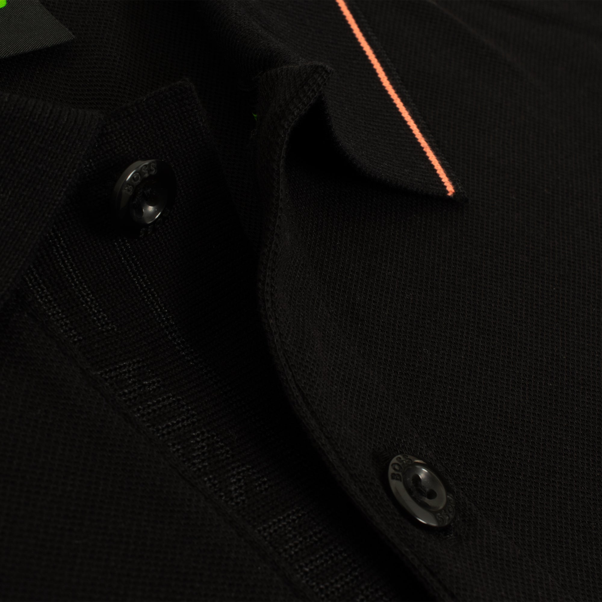 Boss Paule 4 Polo Shirt Black