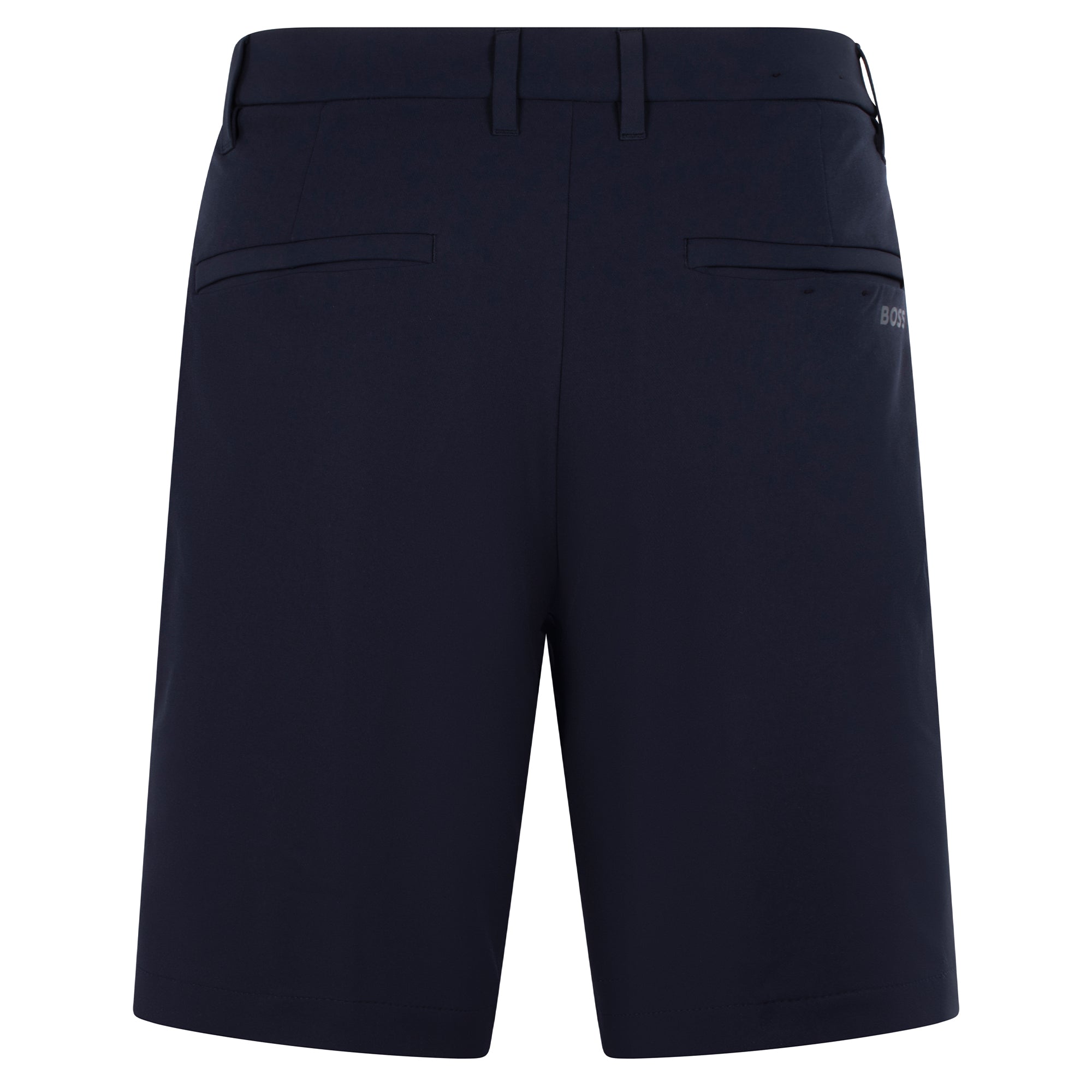 Boss S_Commuter Slim Fit Four Way Stretch Mens Shorts Navy