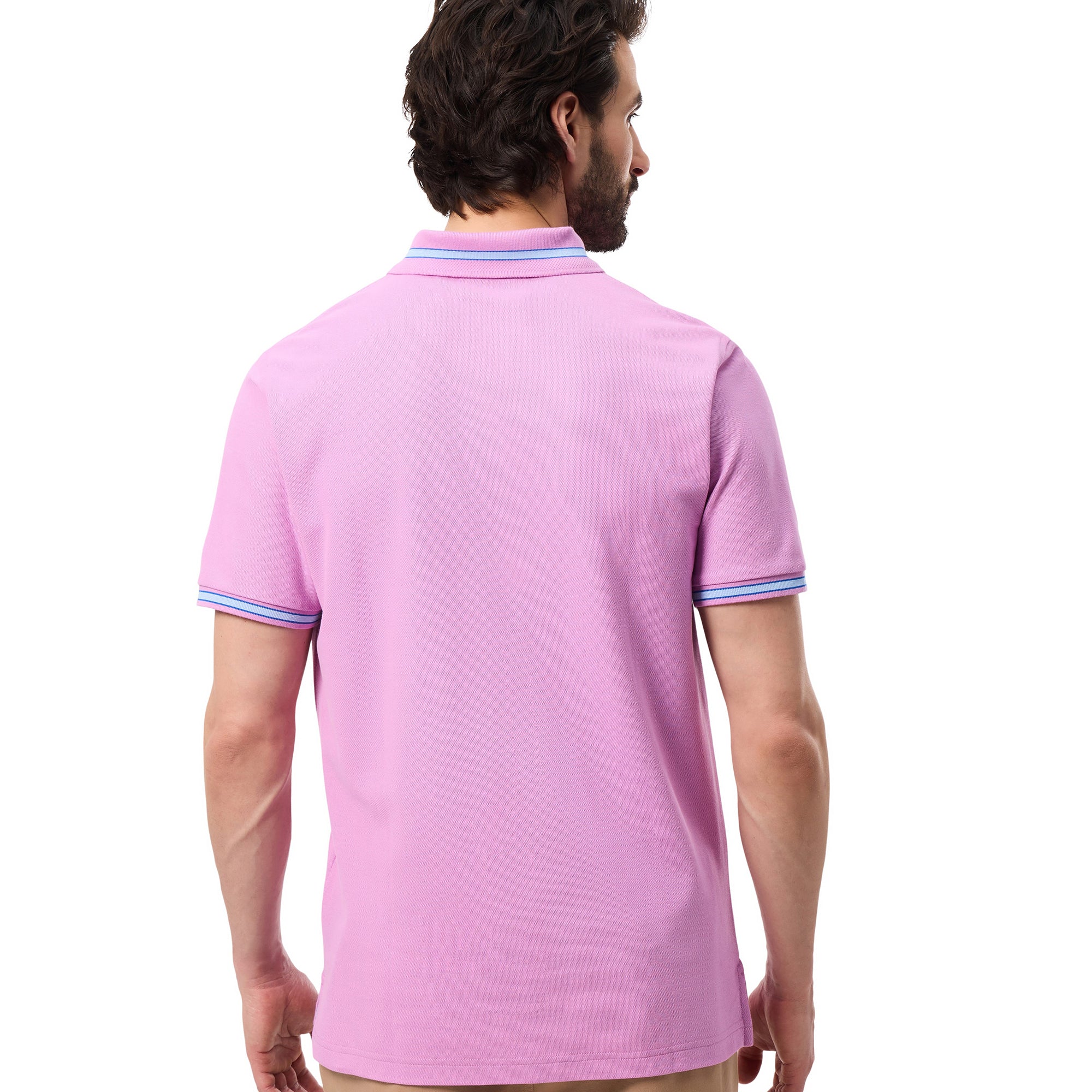 Psycho Bunny Irving Pique Polo Shirt Violet