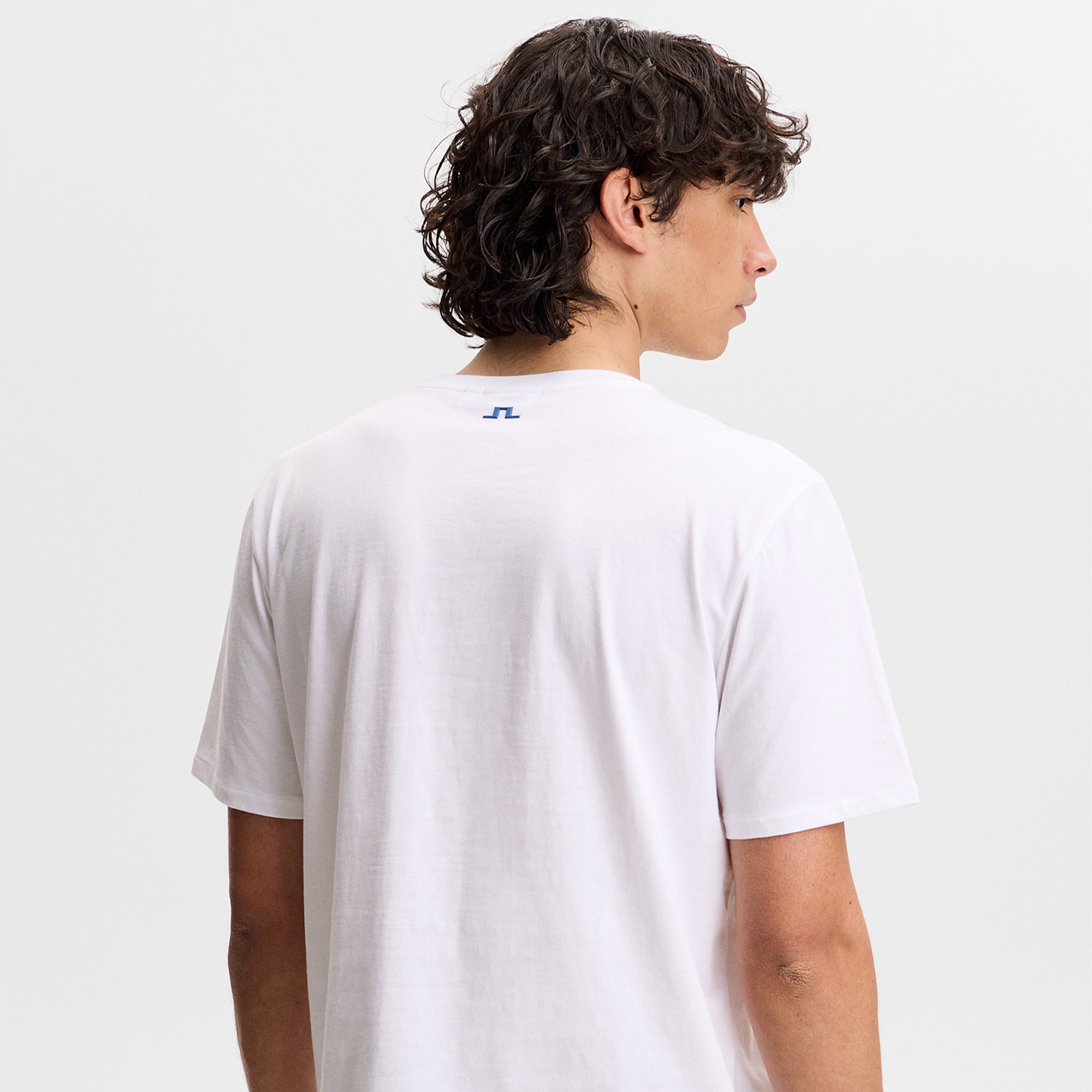 J Lindeberg Alpha Graphic T-Shirt White