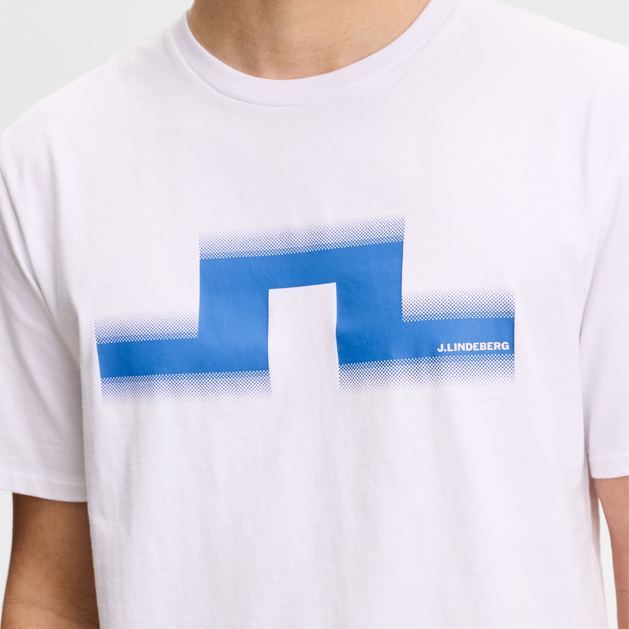 J Lindeberg Alpha Graphic T-Shirt White