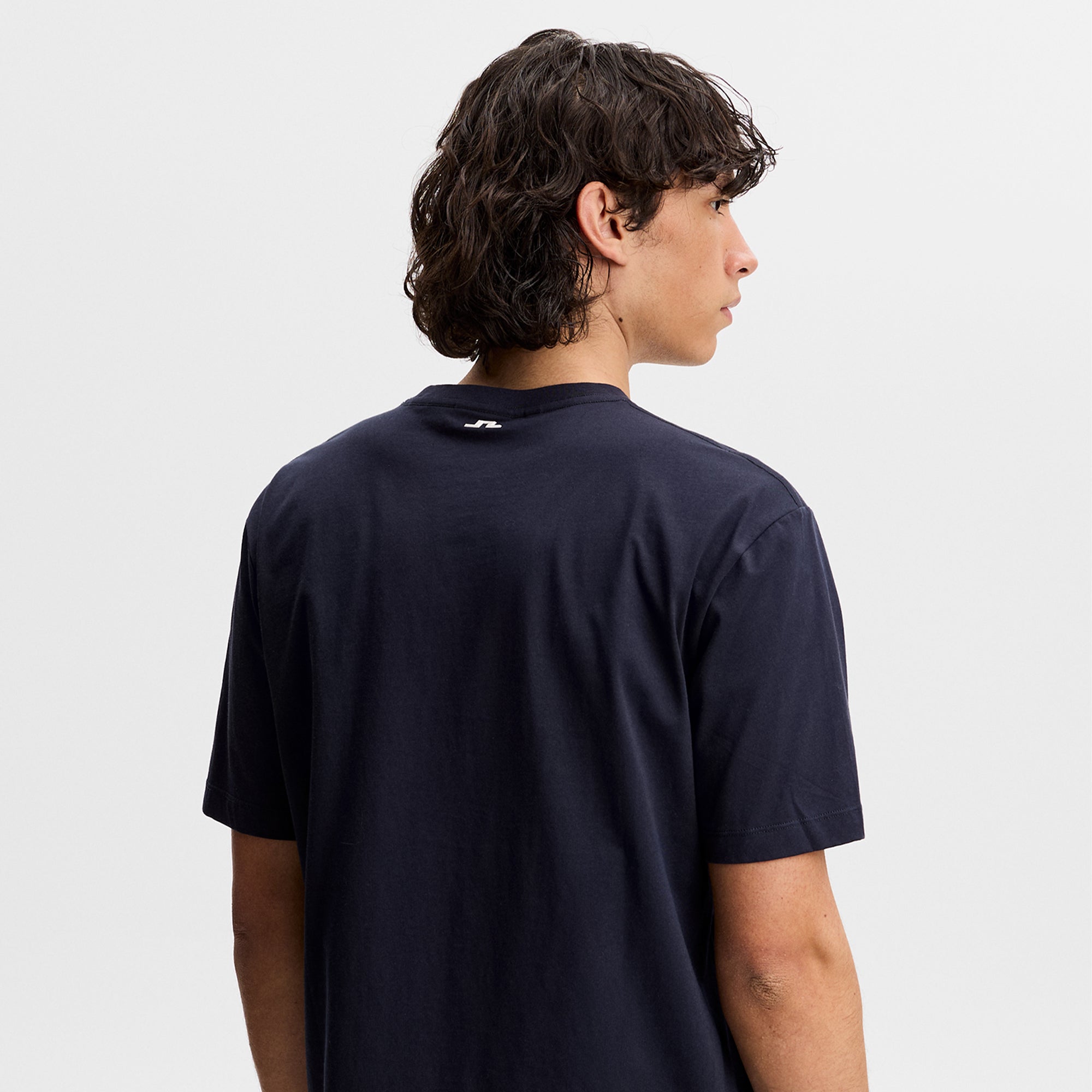 J Lindeberg Alpha Graphic T-Shirt Navy