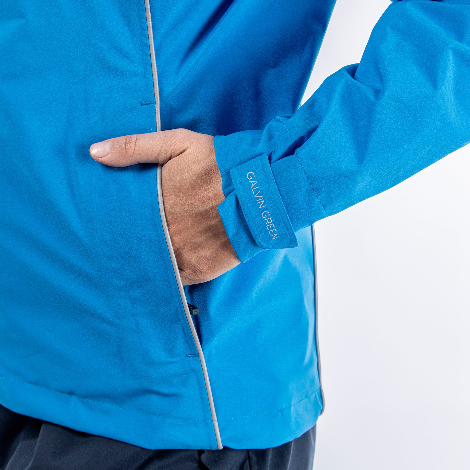 Galvin Green Anya Gore-Tex Ladies Waterproof Golf Jacket Blue/Reflex