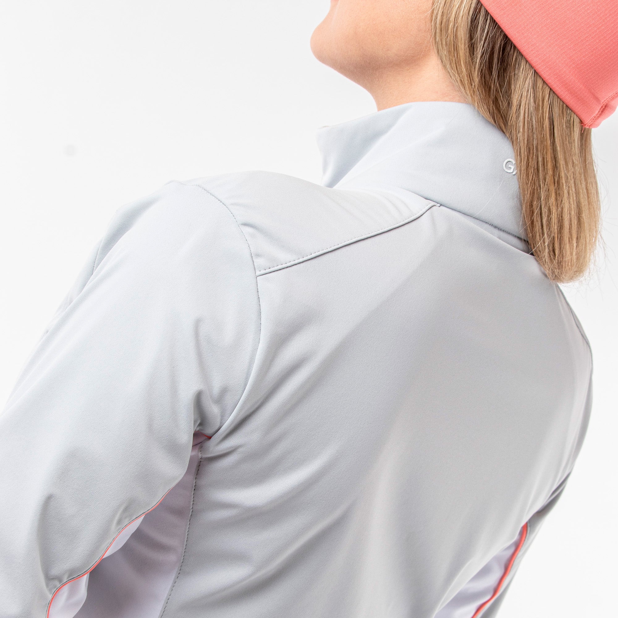 Galvin Green Larissa Interface-1 Ladies Golf Windstopper Cool Grey/White/Coral