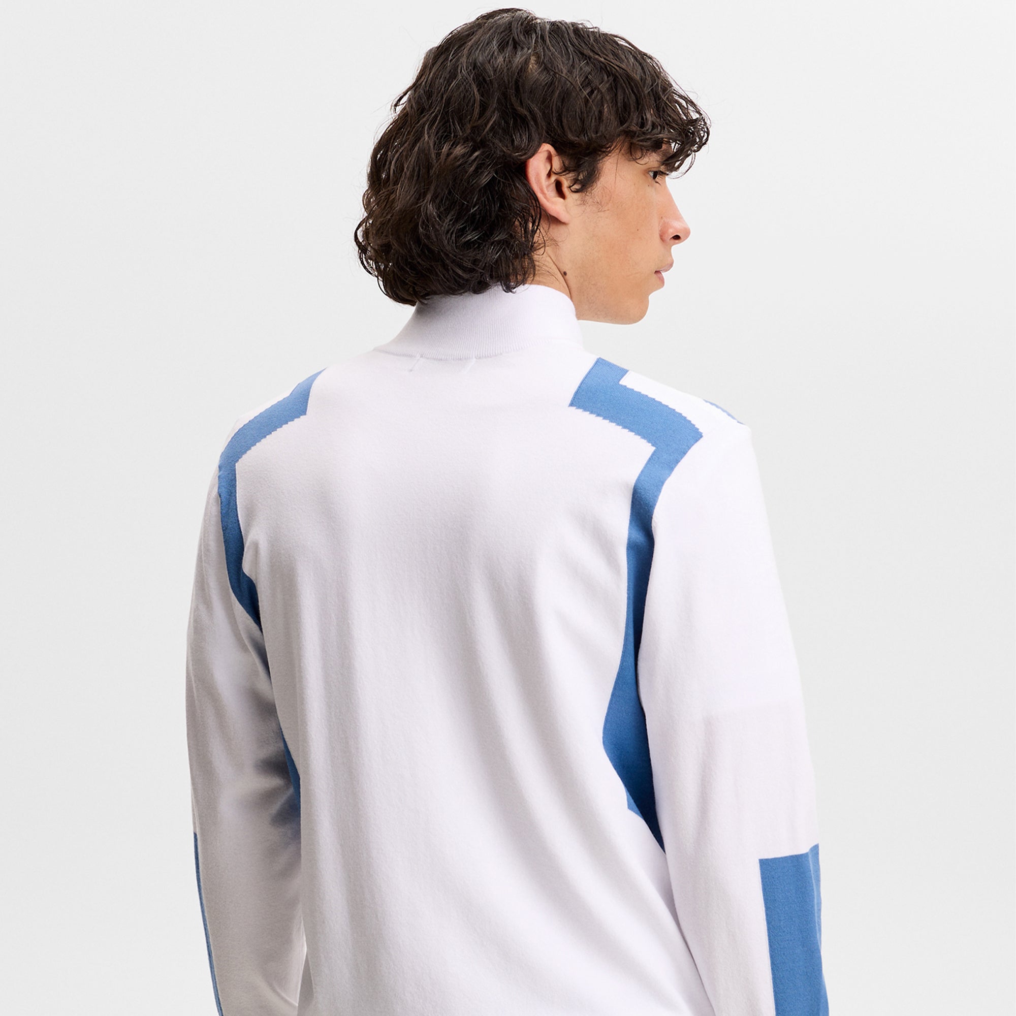 J Lindeberg Kendrick Knitted Mens Golf Zip Sweater