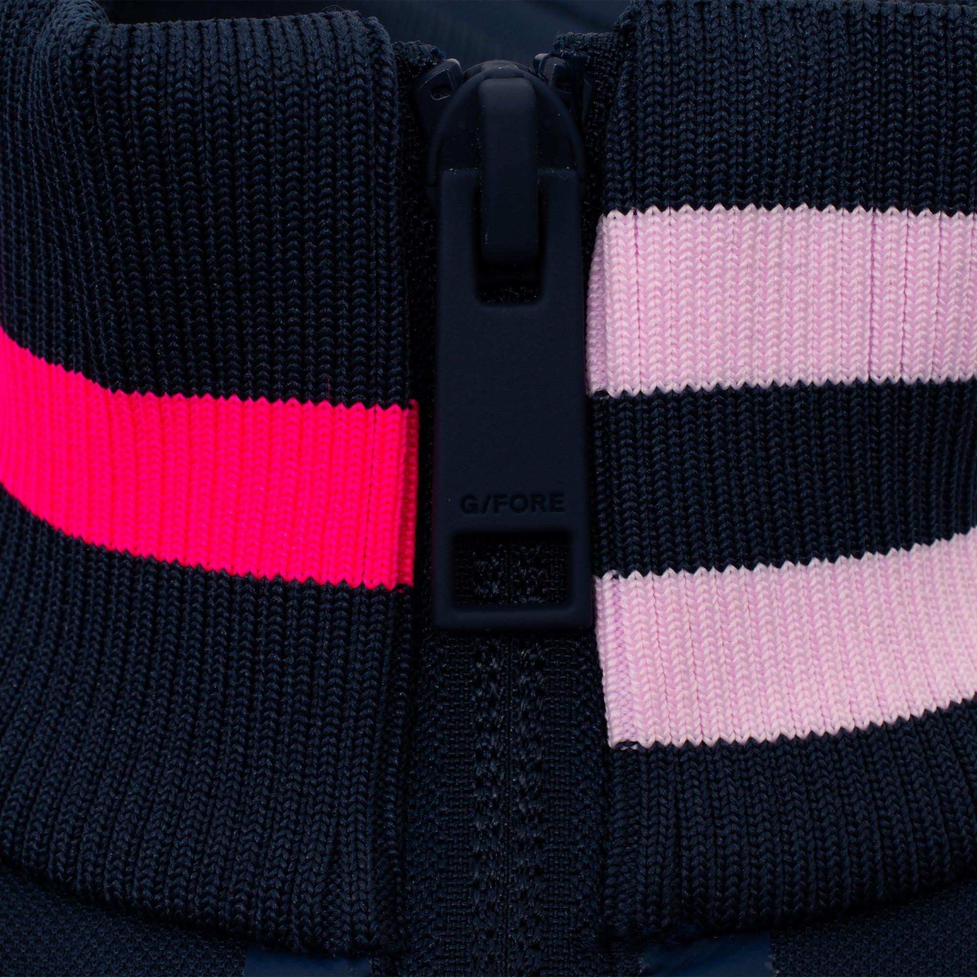 G/FORE Double Knit Pique Quarter Zip Mens Golf Vest Atlantic