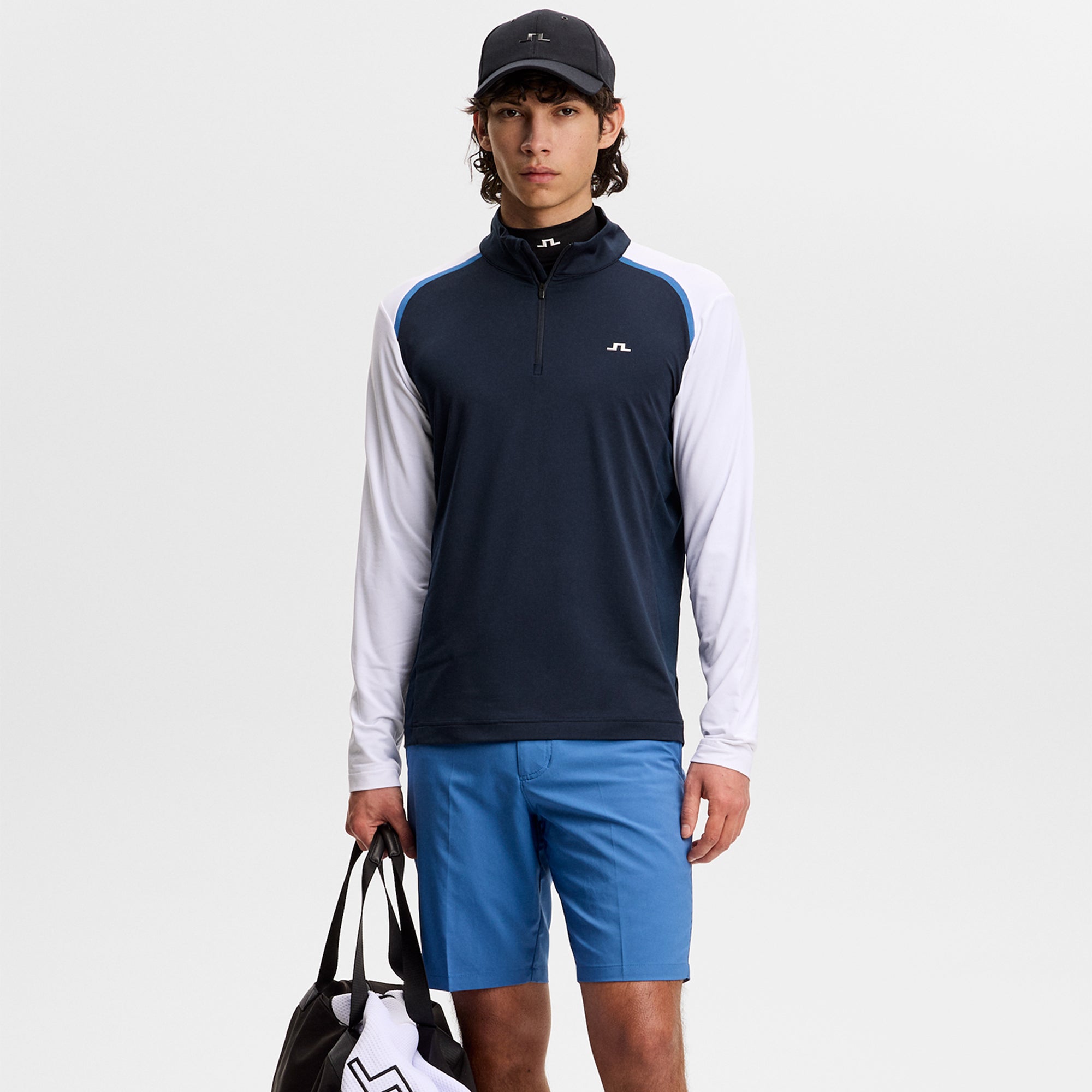 J Lindeberg Mitch Mens Golf Shorts Federal Blue-30