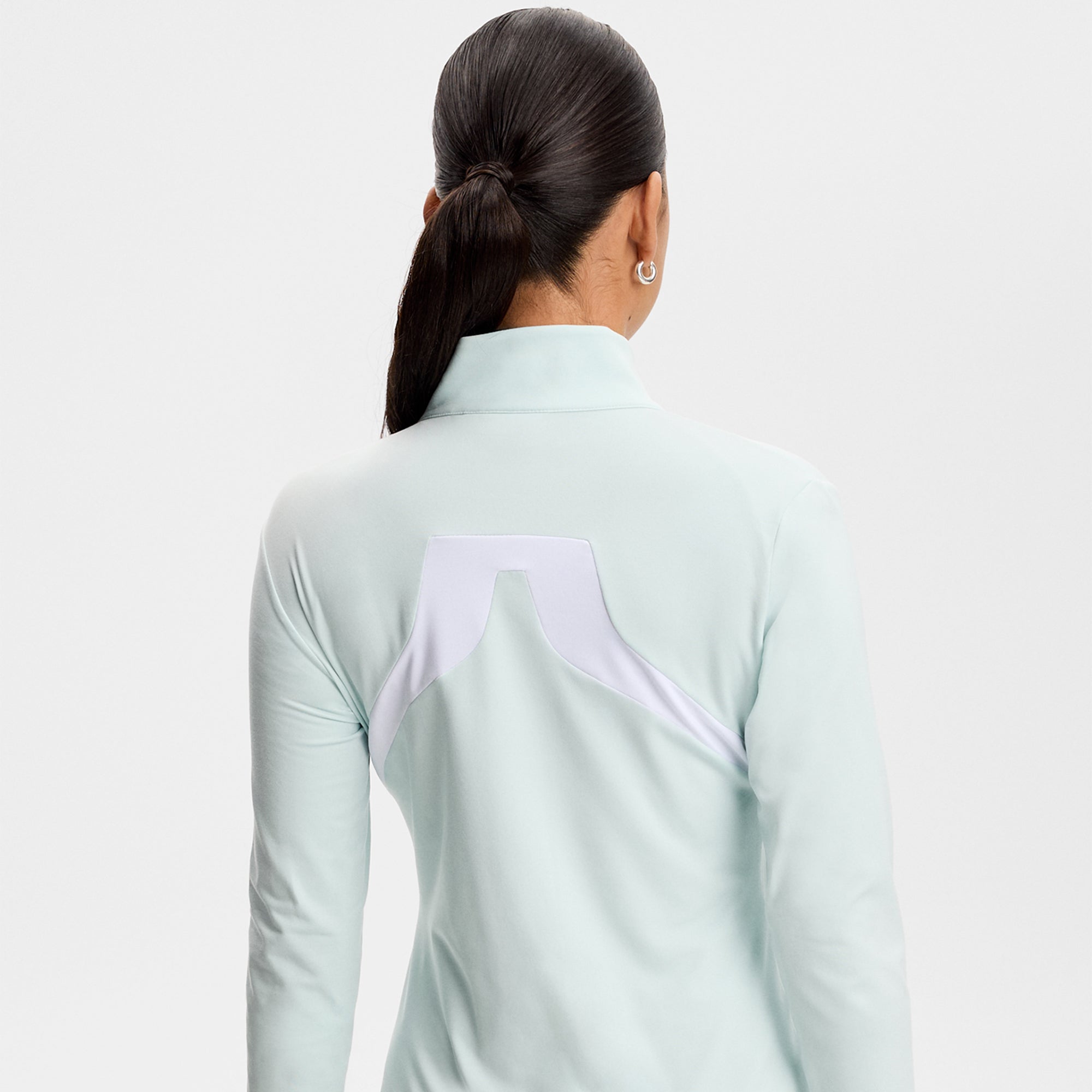 J Lindeberg Janice Ladies Golf Mid Layer Skylight Melange