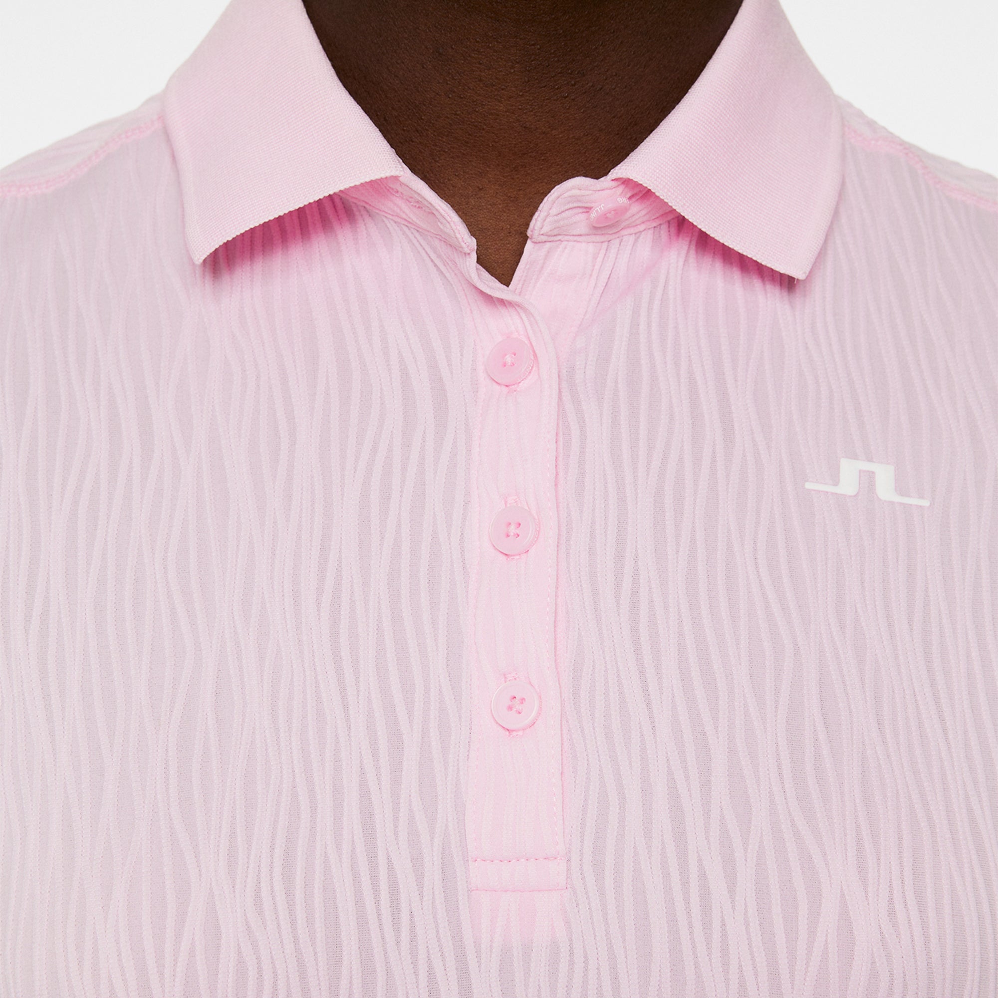 J Lindeberg Izara Ladies Golf Polo Shirt Nosegay