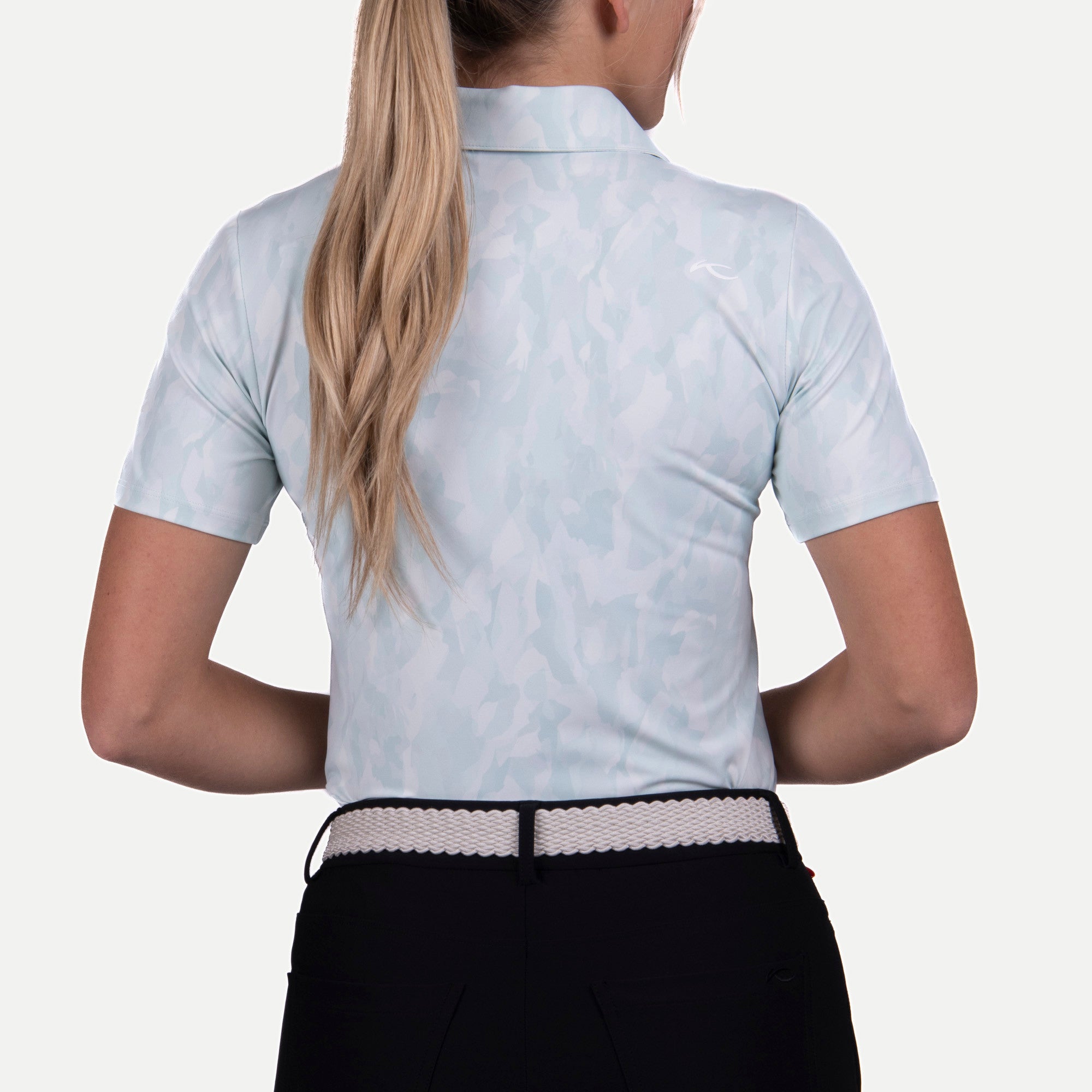 KJUS Enya Printed Ladies Golf Polo Mist