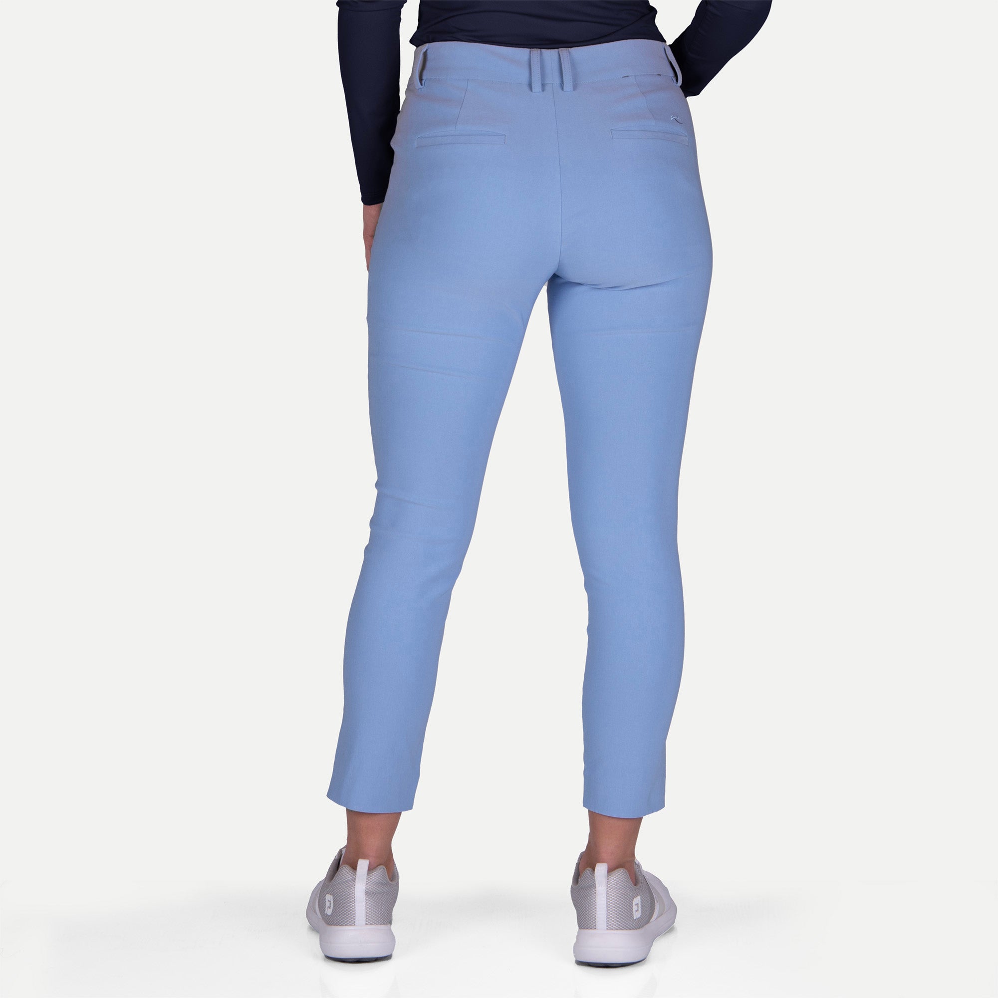 KJUS Ikala 7/8 Ladies Golf Treggings Blue Opal