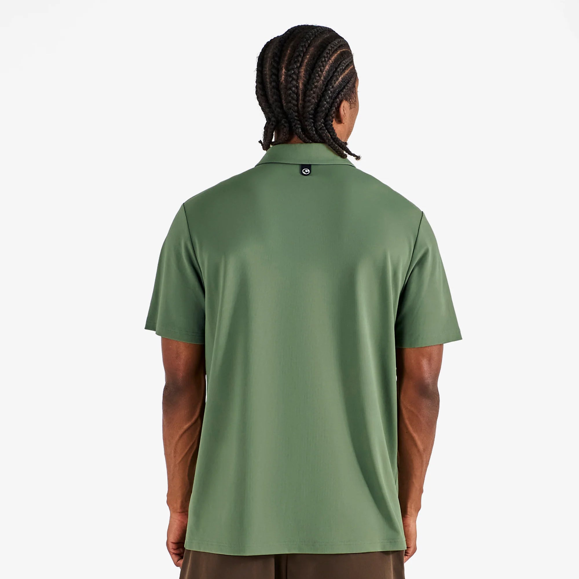 Malbon Golf Fairway Polo Olivine