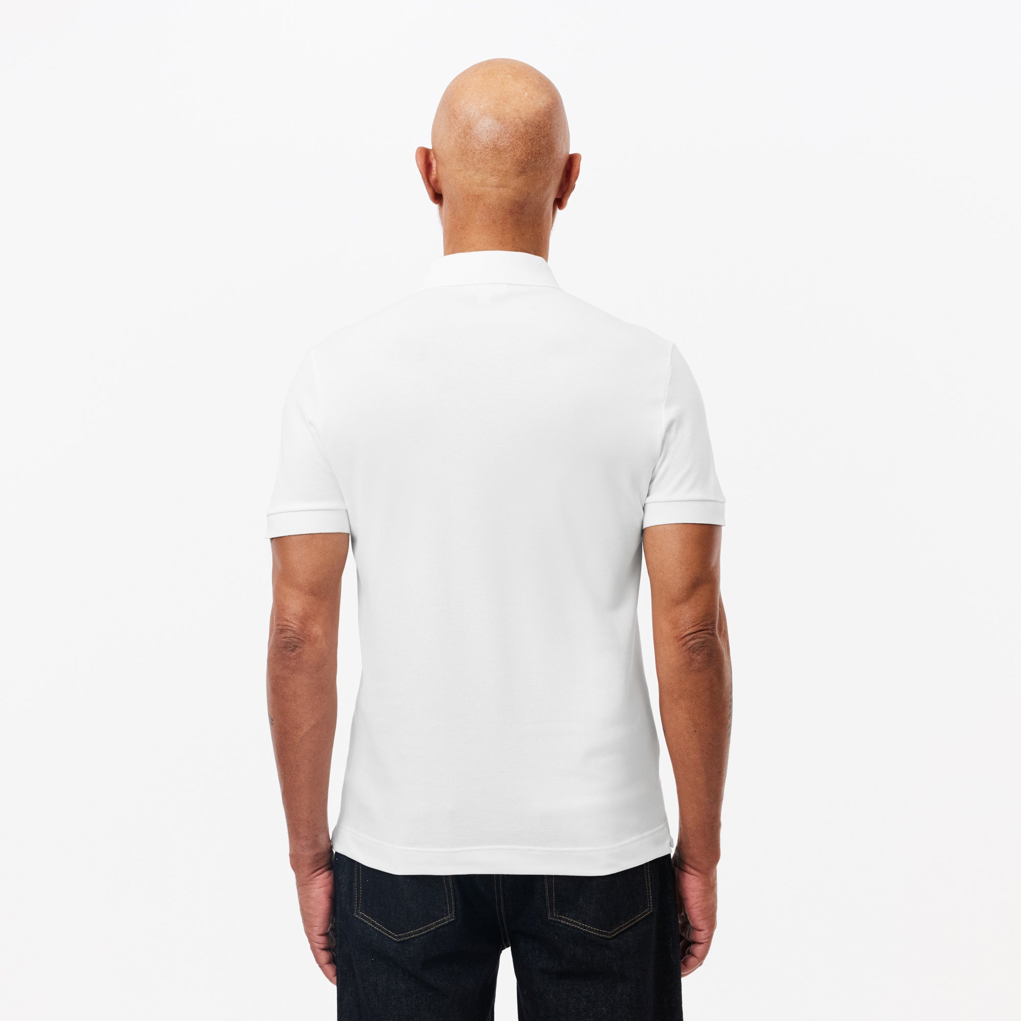 Lacoste Mens Regular Fit Paris Polo Shirt White
