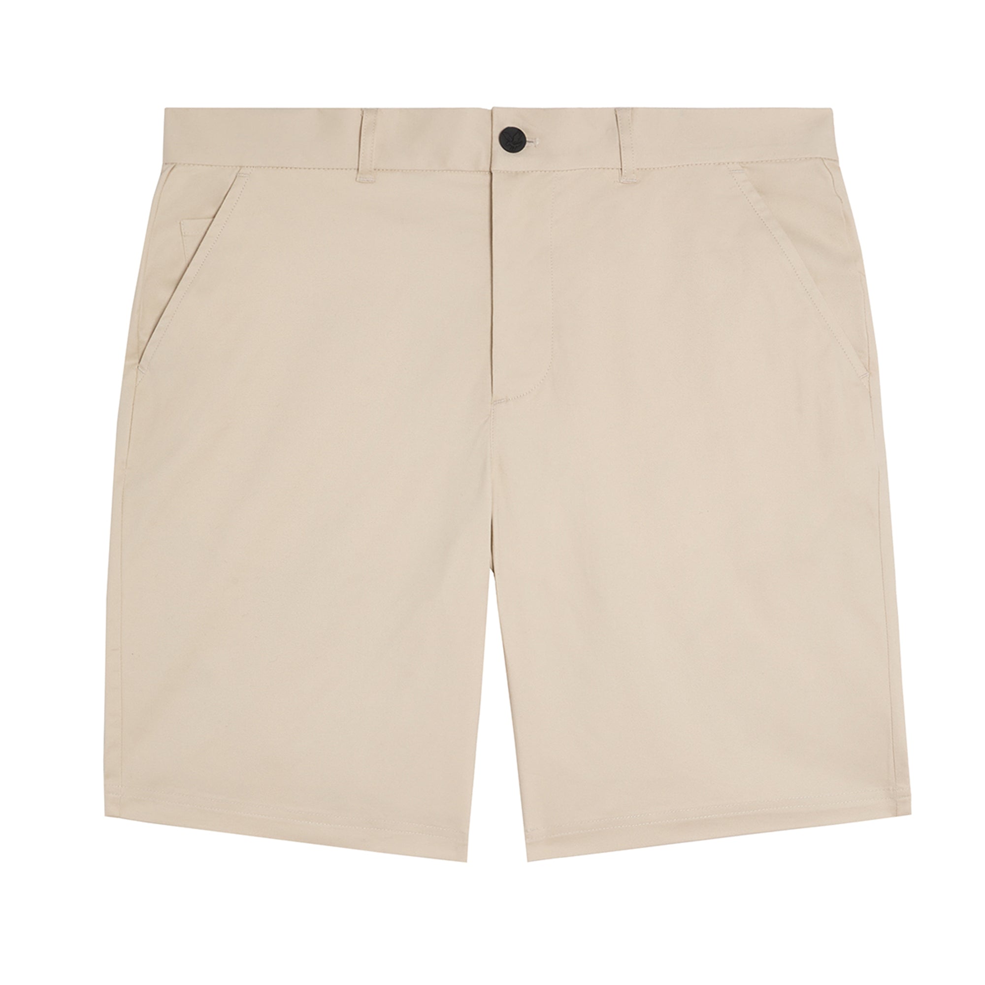 Lyle & Scott Course Stretch Chino Mens Shorts Sesame
