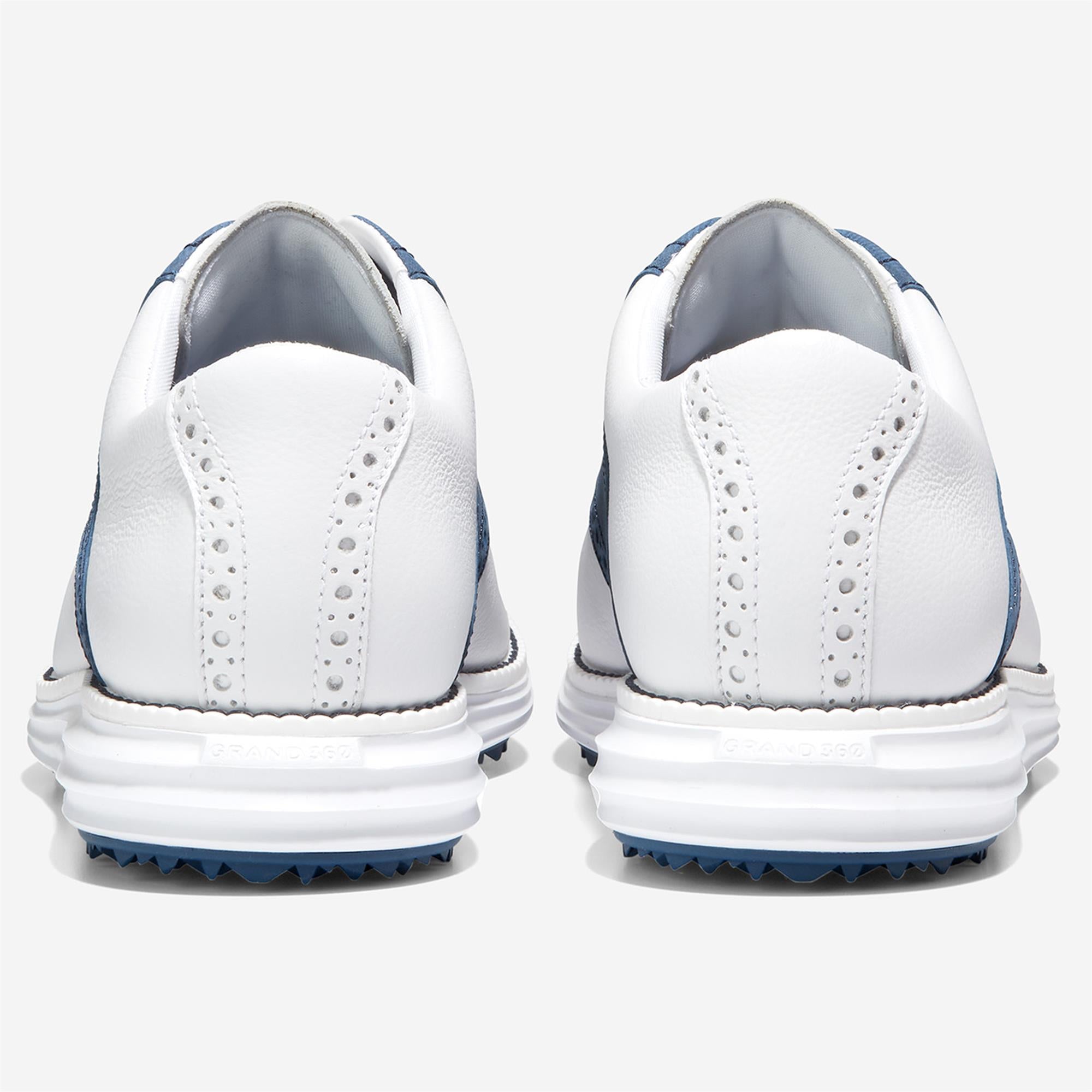 Cole Haan ØriginalGrand Saddle Mens Golf Shoe Optic White/Ensign Blue/Navy Blazer