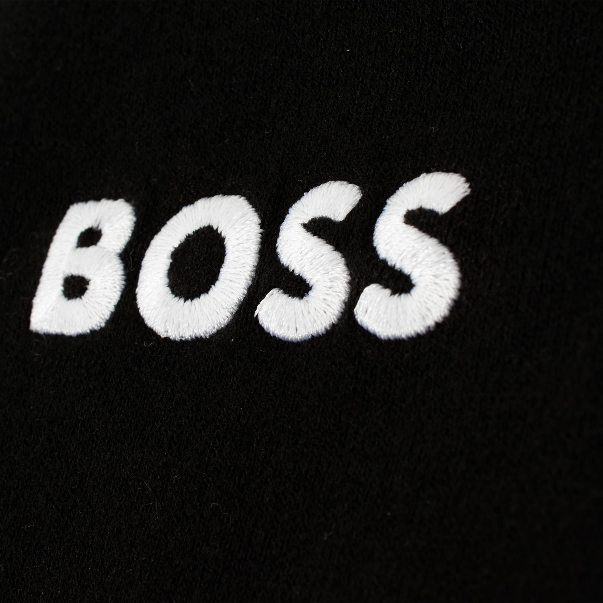 Boss Zelchior-X Quarter Zip Sweater Black