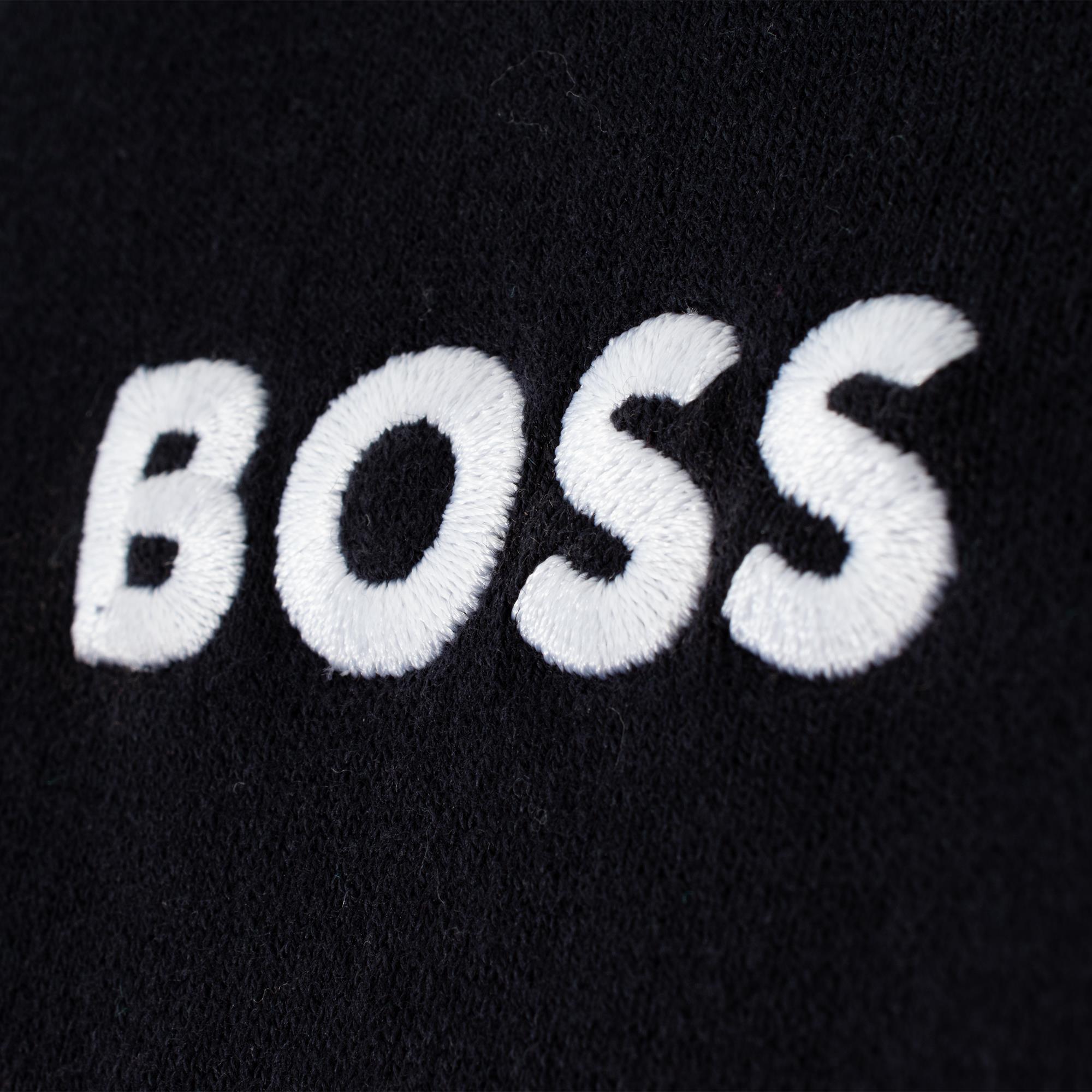 Boss Zelchior-X Quarter Zip Sweater Dark Blue