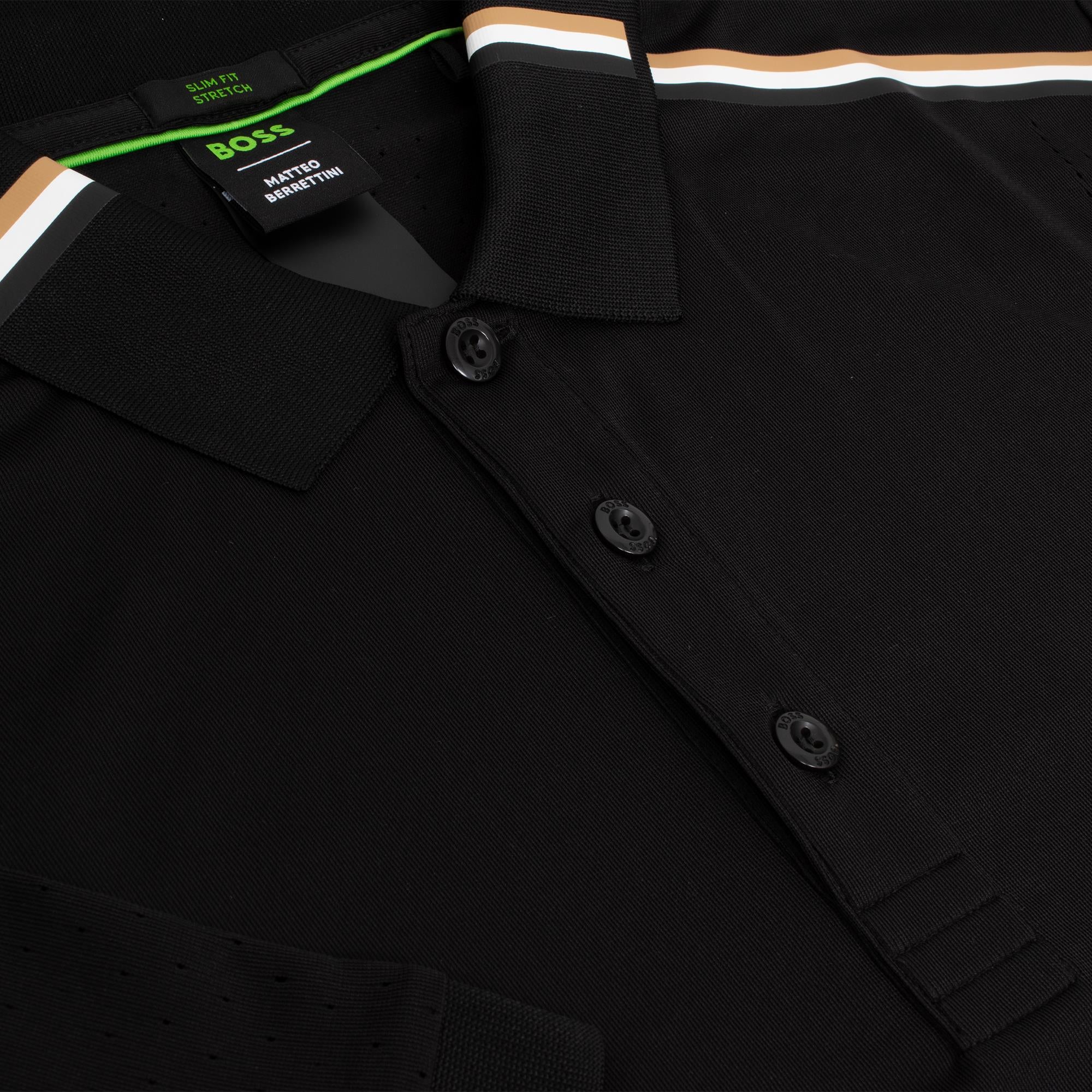 Boss Patteo MB Polo Shirt Black