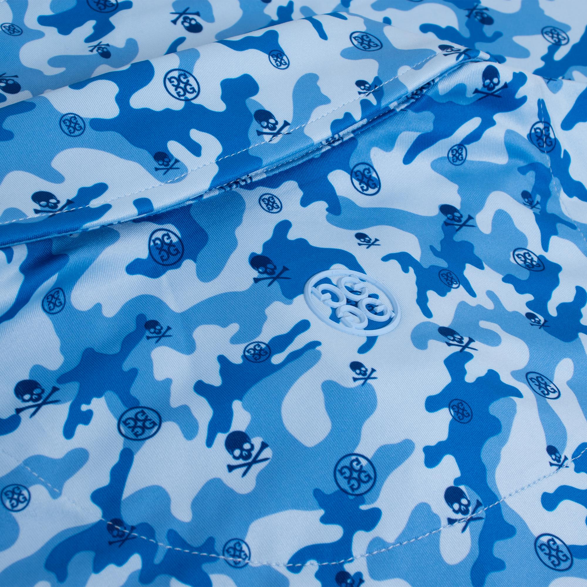 G/FORE Mapped Icon Camo Tech Jersey Polo Shirt Baja