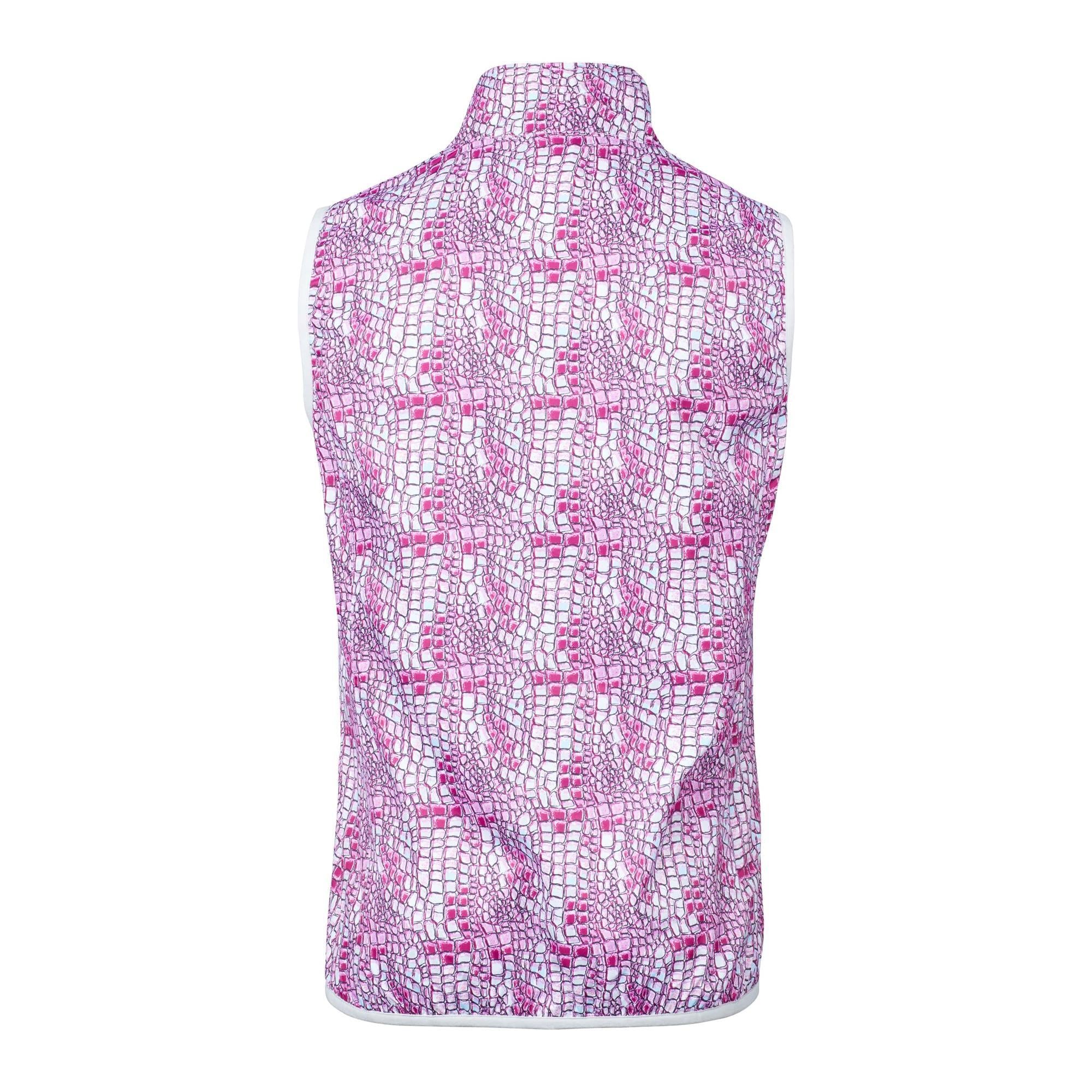 Daily Sports Ladies Court Wind Golf Vest Pink