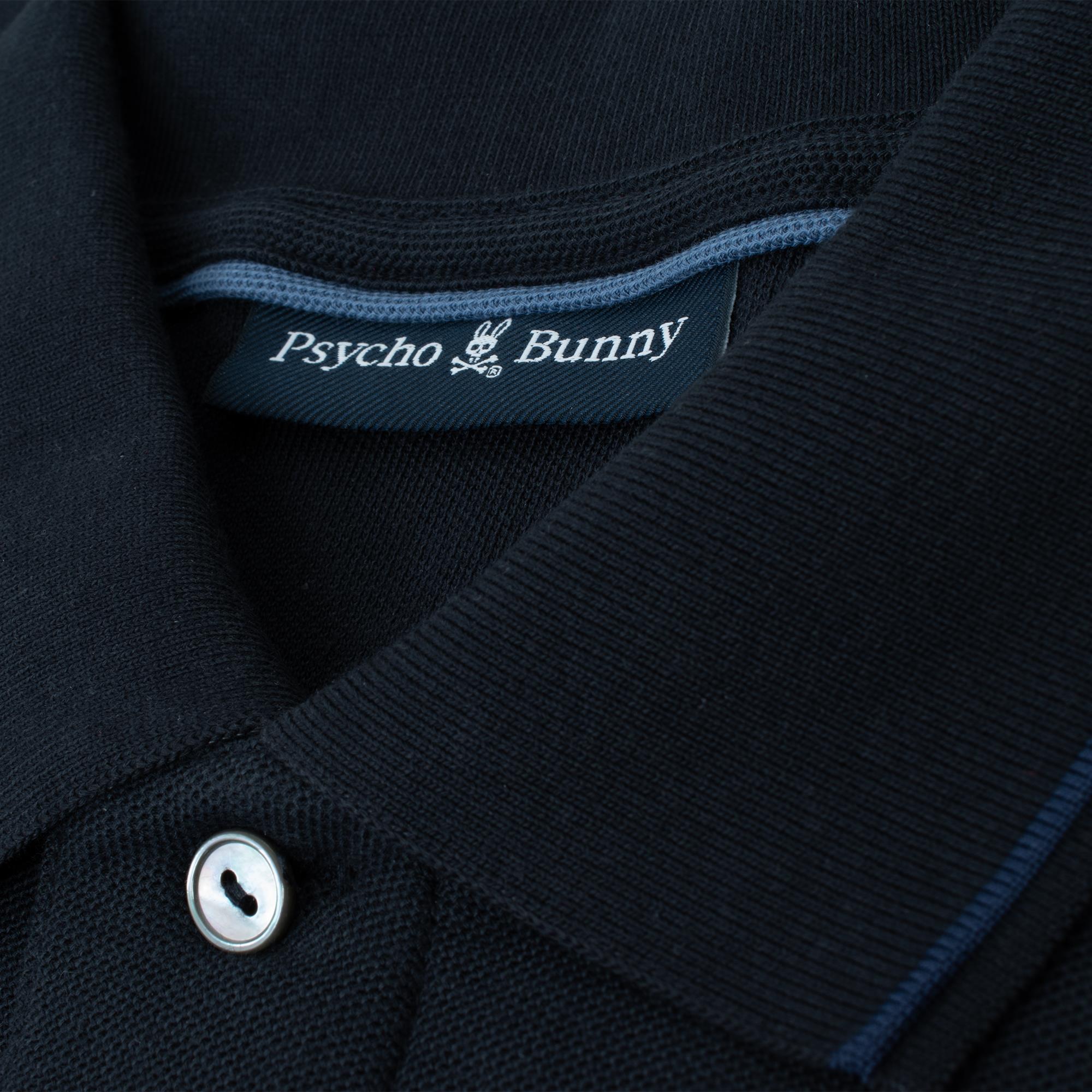Psycho Bunny San Diego Pique Polo Shirt Navy