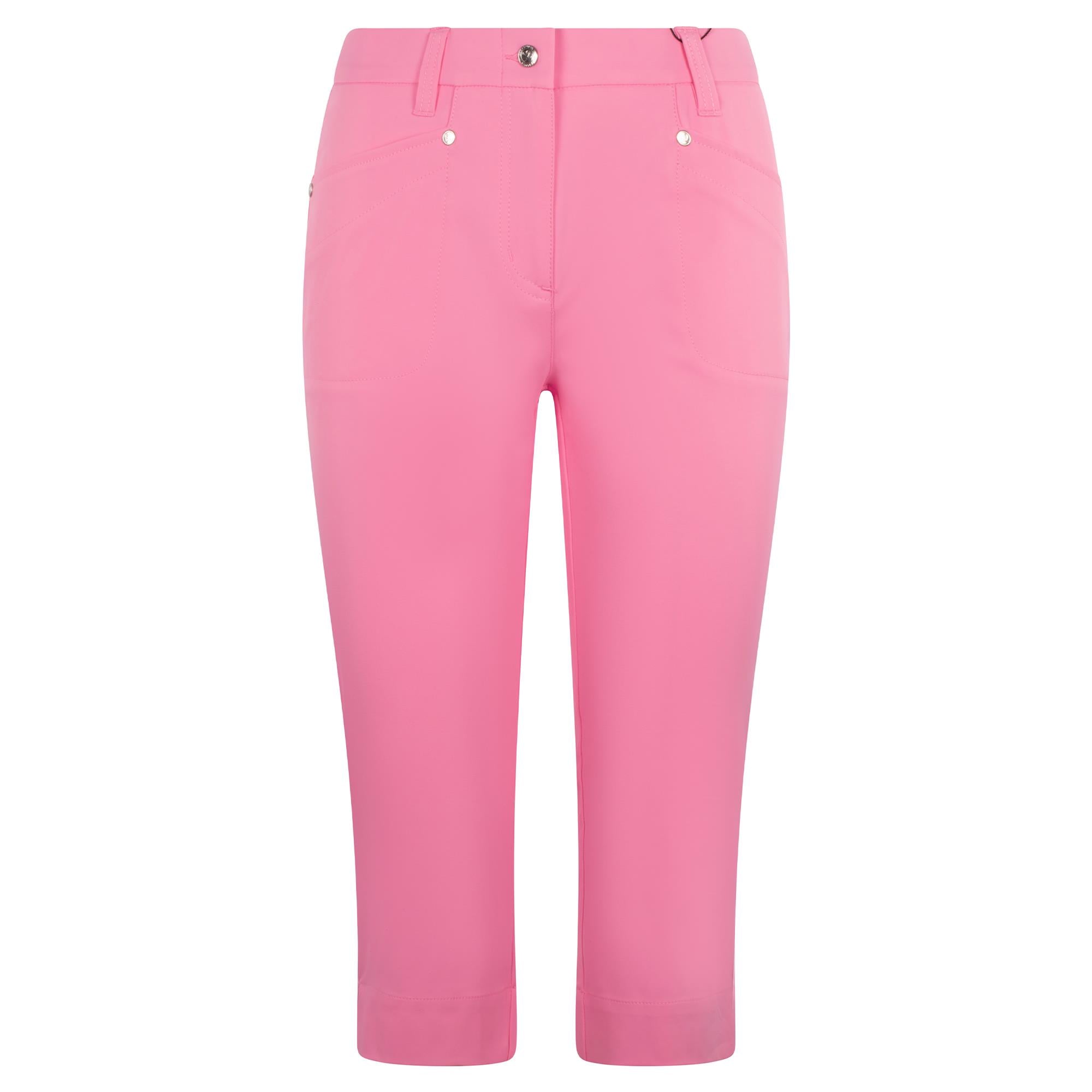 Daily Sports Lyric Ladies Golf Capri Pink Sky 74cm