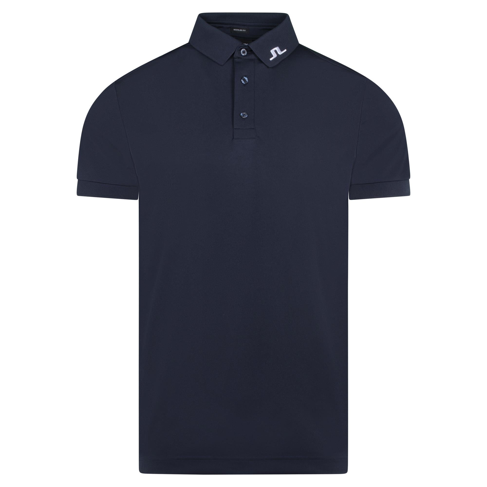 J Lindeberg KV Regular Fit Mens Golf Polo Shirt Navy