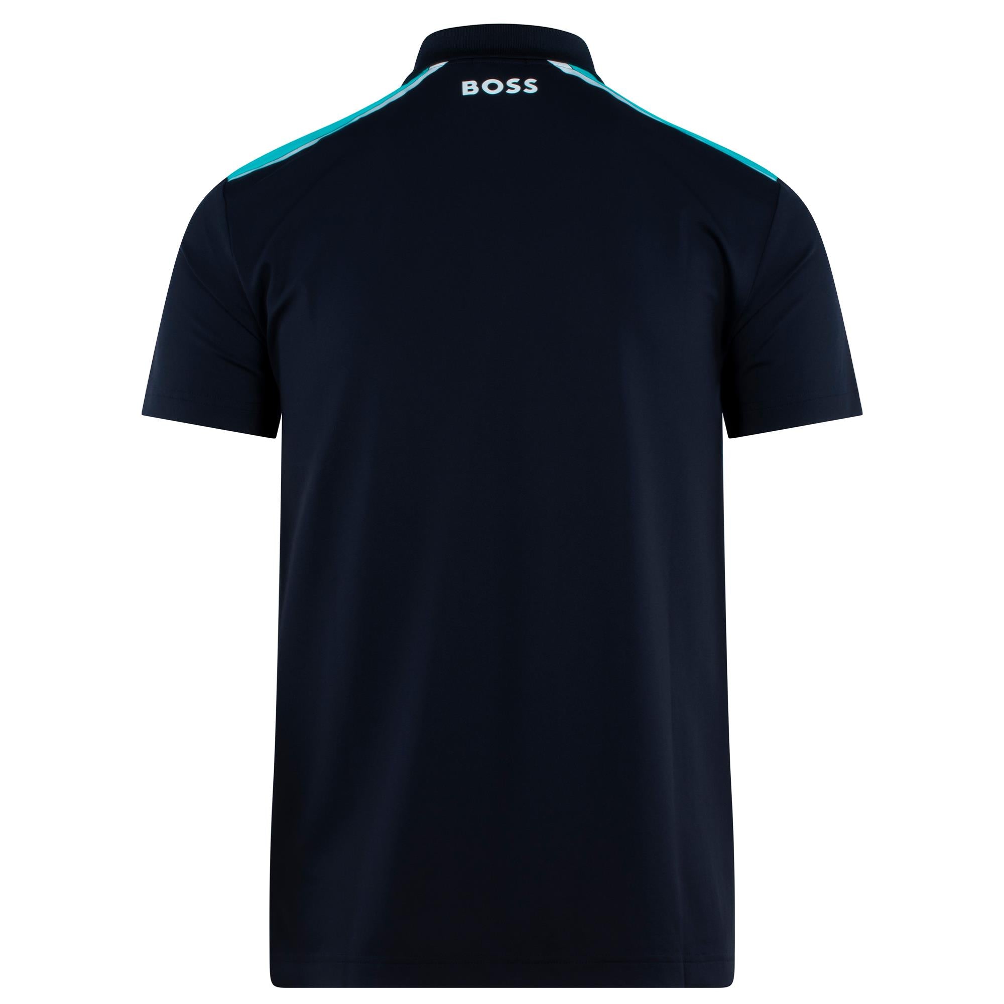 Boss Paddytech Polo Shirt Dark Blue