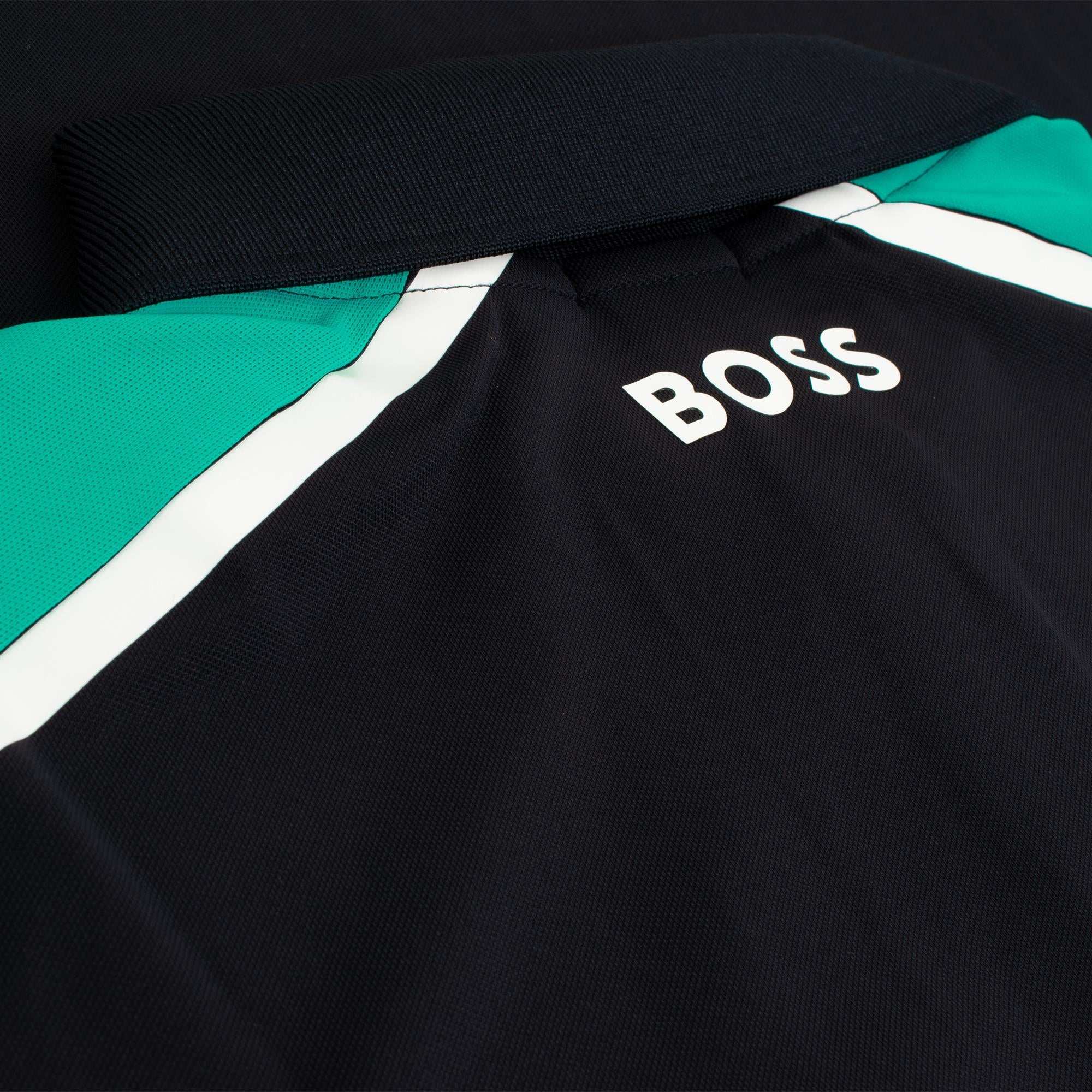 Boss Paddytech Polo Shirt Dark Blue