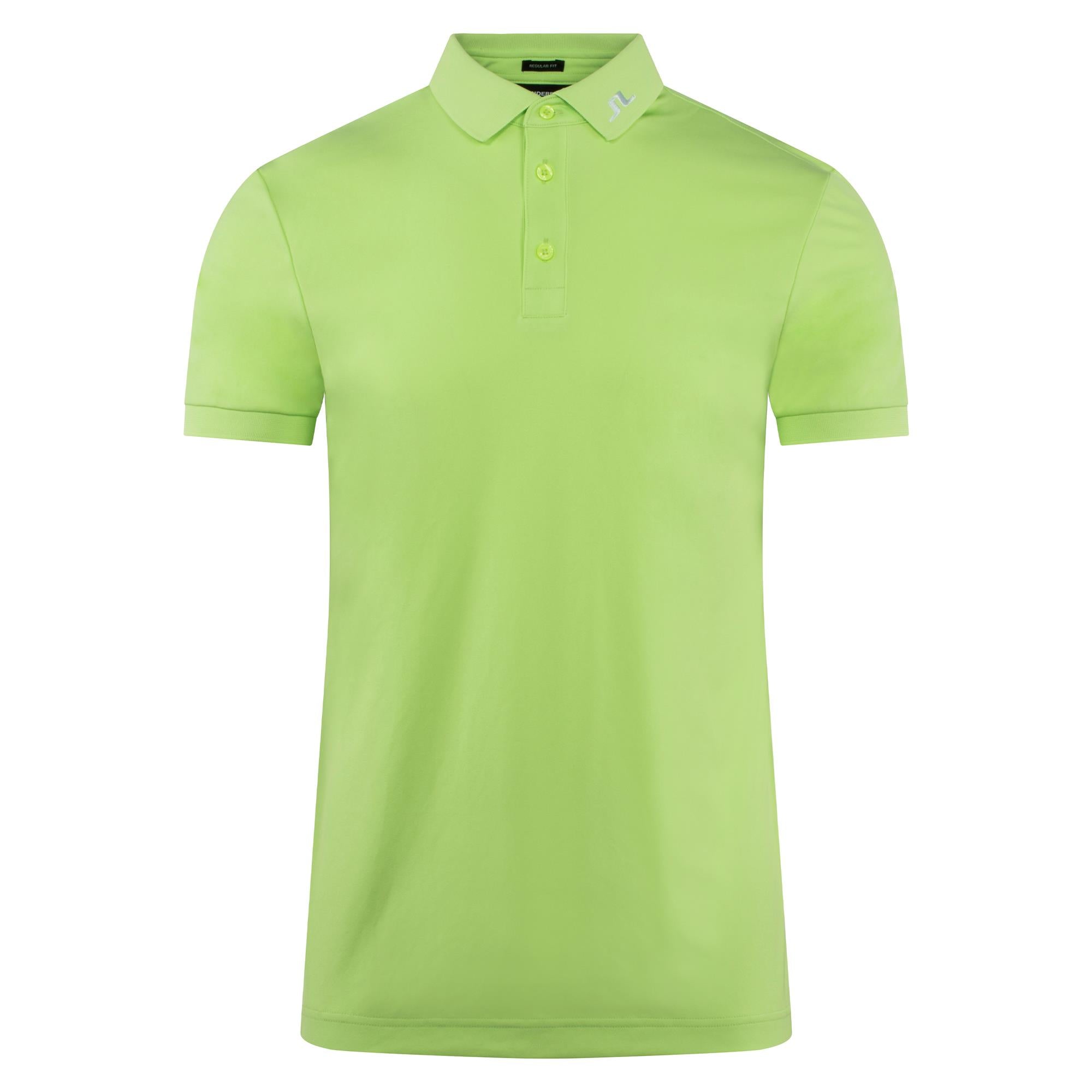 J Lindeberg KV Regular Fit Mens Golf Polo Shirt Paradise Green