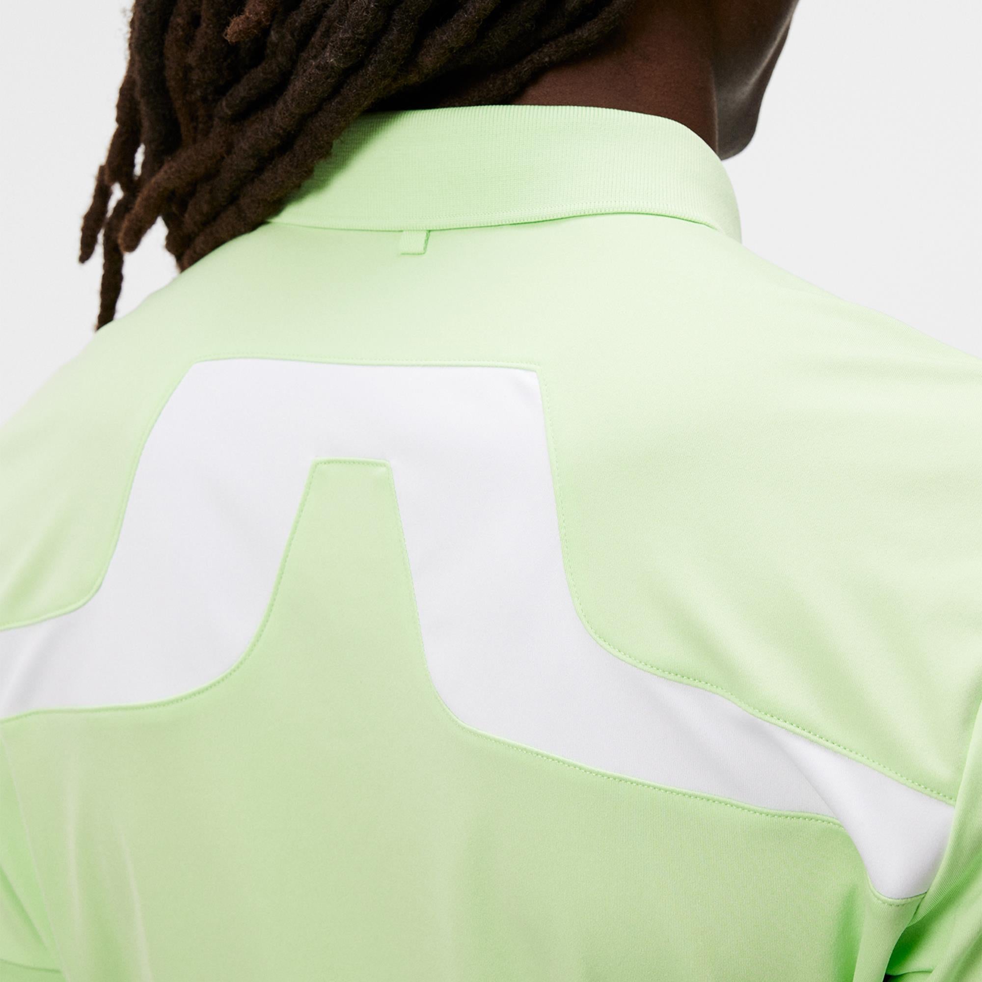 J Lindeberg KV Regular Fit Mens Golf Polo Shirt Paradise Green