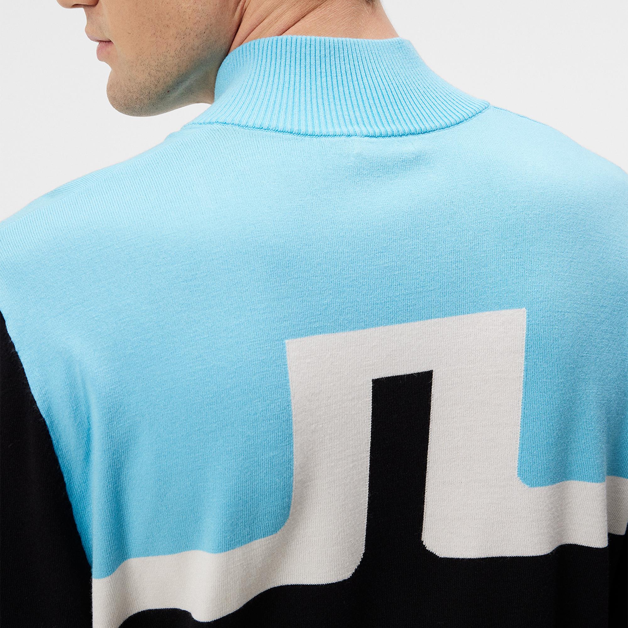 J Lindeberg Jeff Knitted Mens Golf Sweater Black