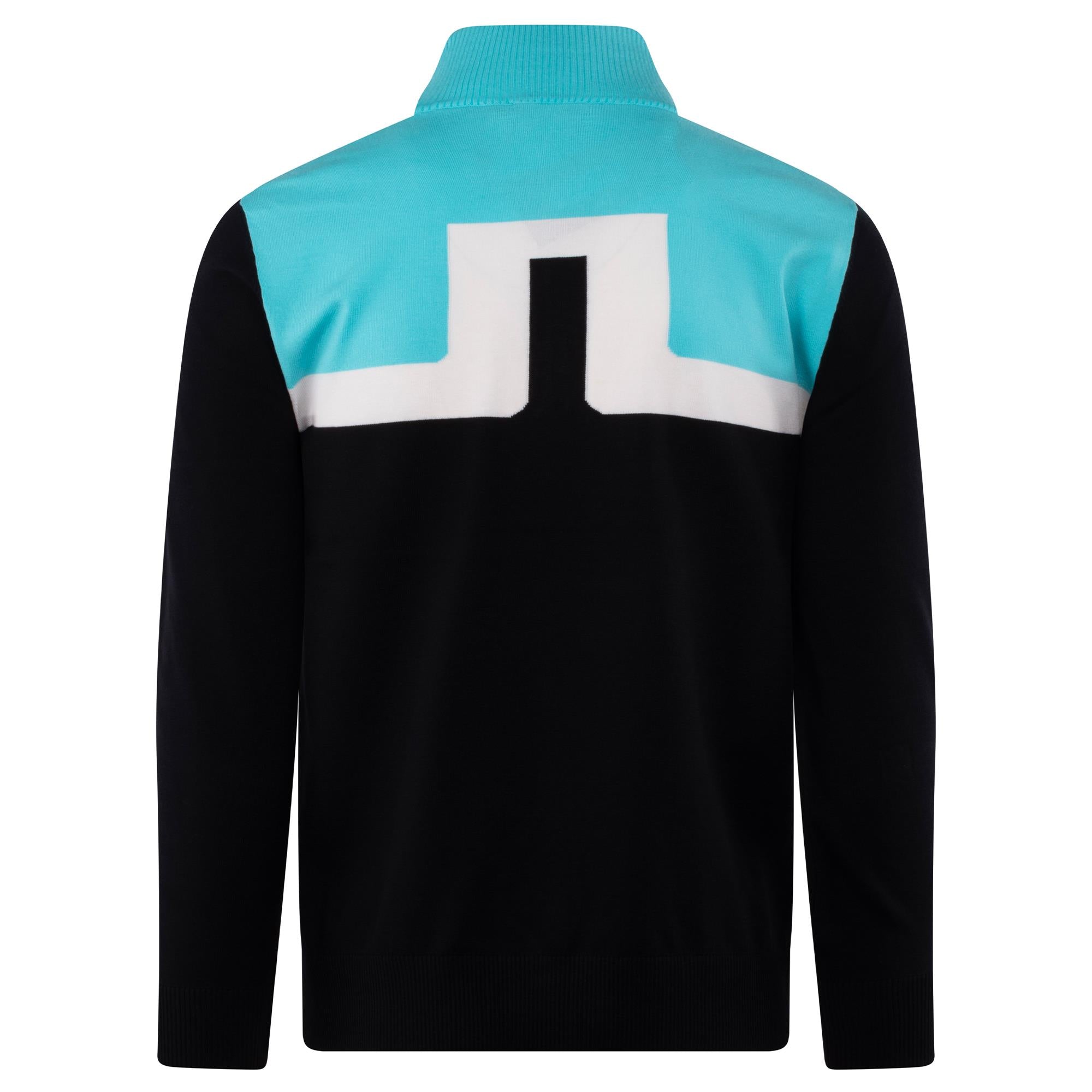 J Lindeberg Jeff Knitted Mens Golf Sweater Black