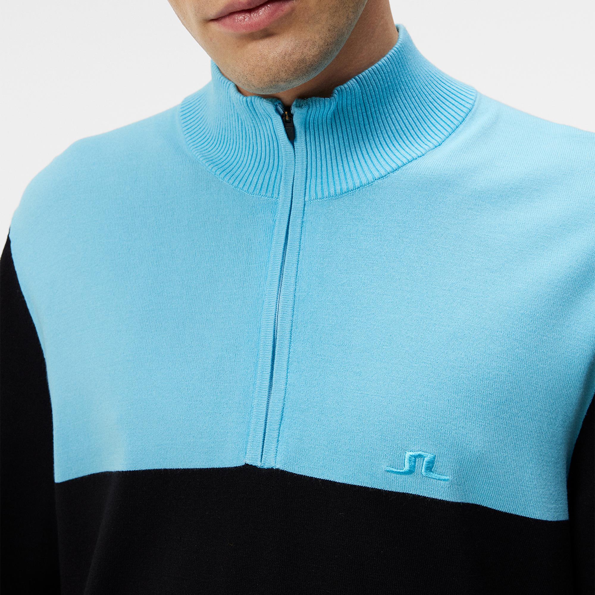 J Lindeberg Jeff Knitted Mens Golf Sweater Black