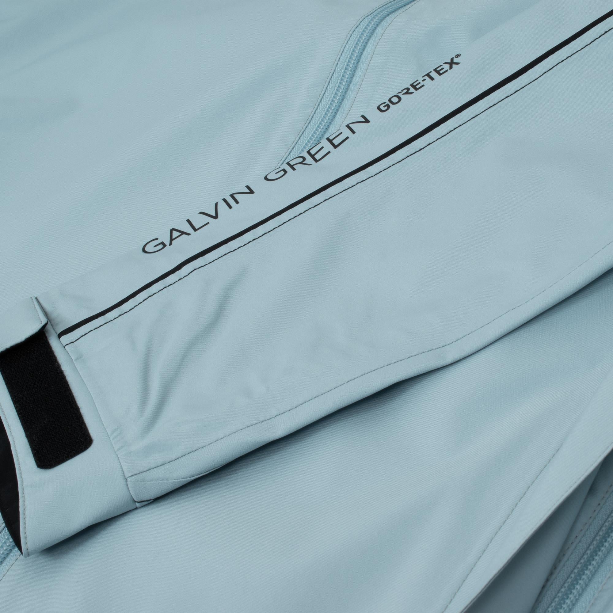 Galvin Green Alec Paclite Gore-Tex Mens Waterproof Golf Jacket Vapour Blue