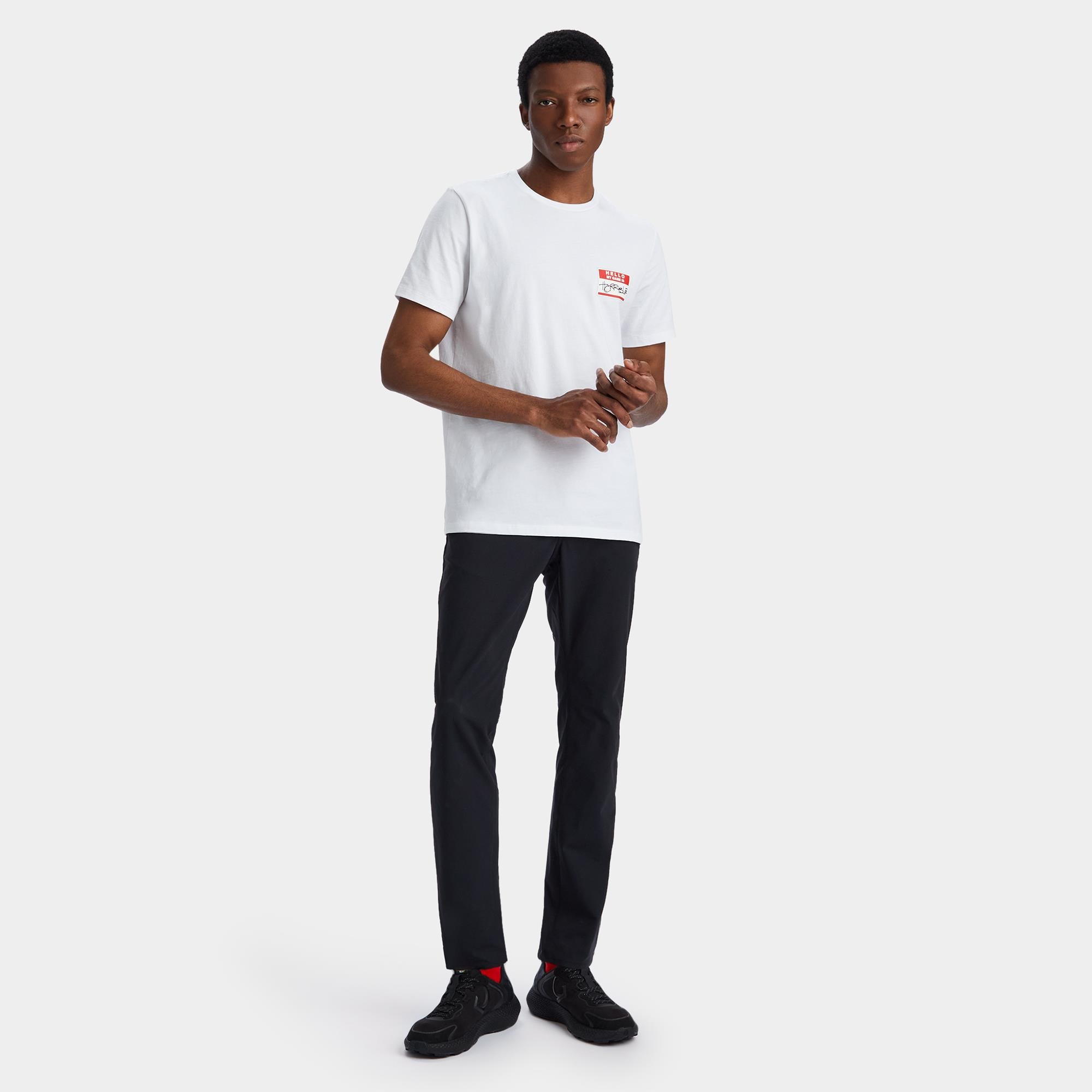 G/FORE Hello My Game Horrible Is T-Shirt Snow