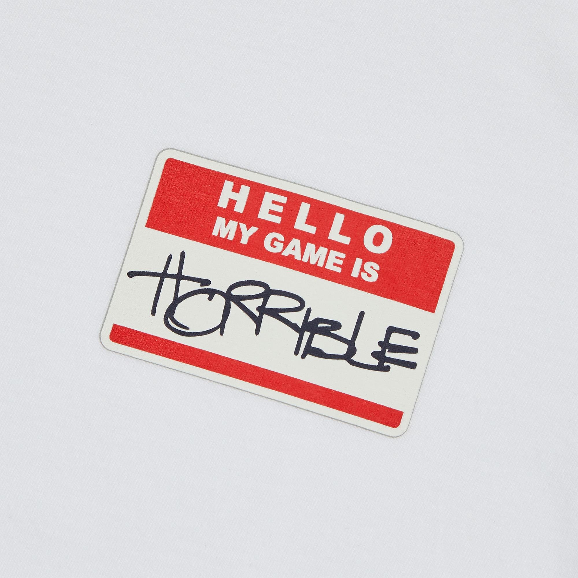 G/FORE Hello My Game Horrible Is T-Shirt Snow