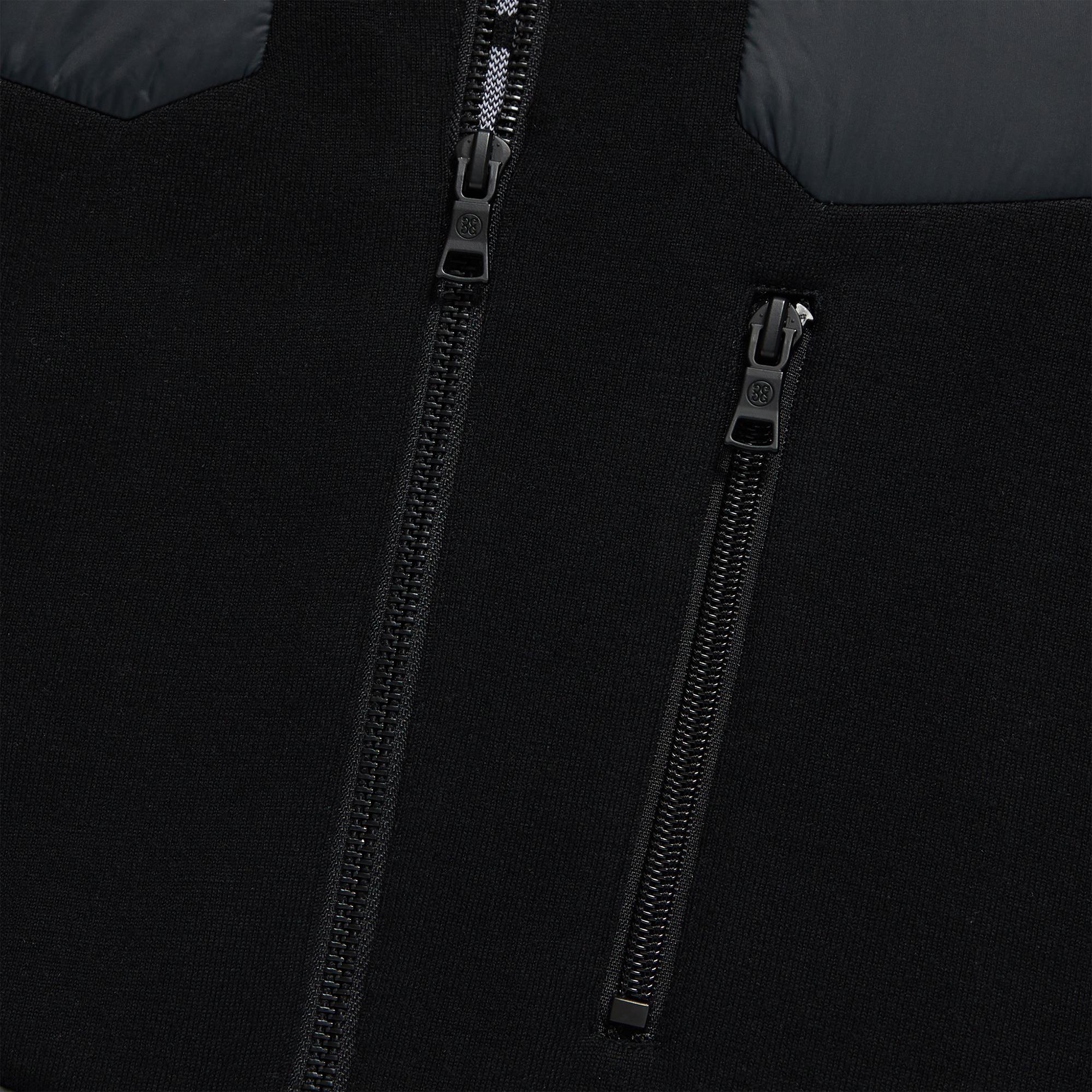 G/FORE Skull & T's Merino Full Zip Vest Onyx