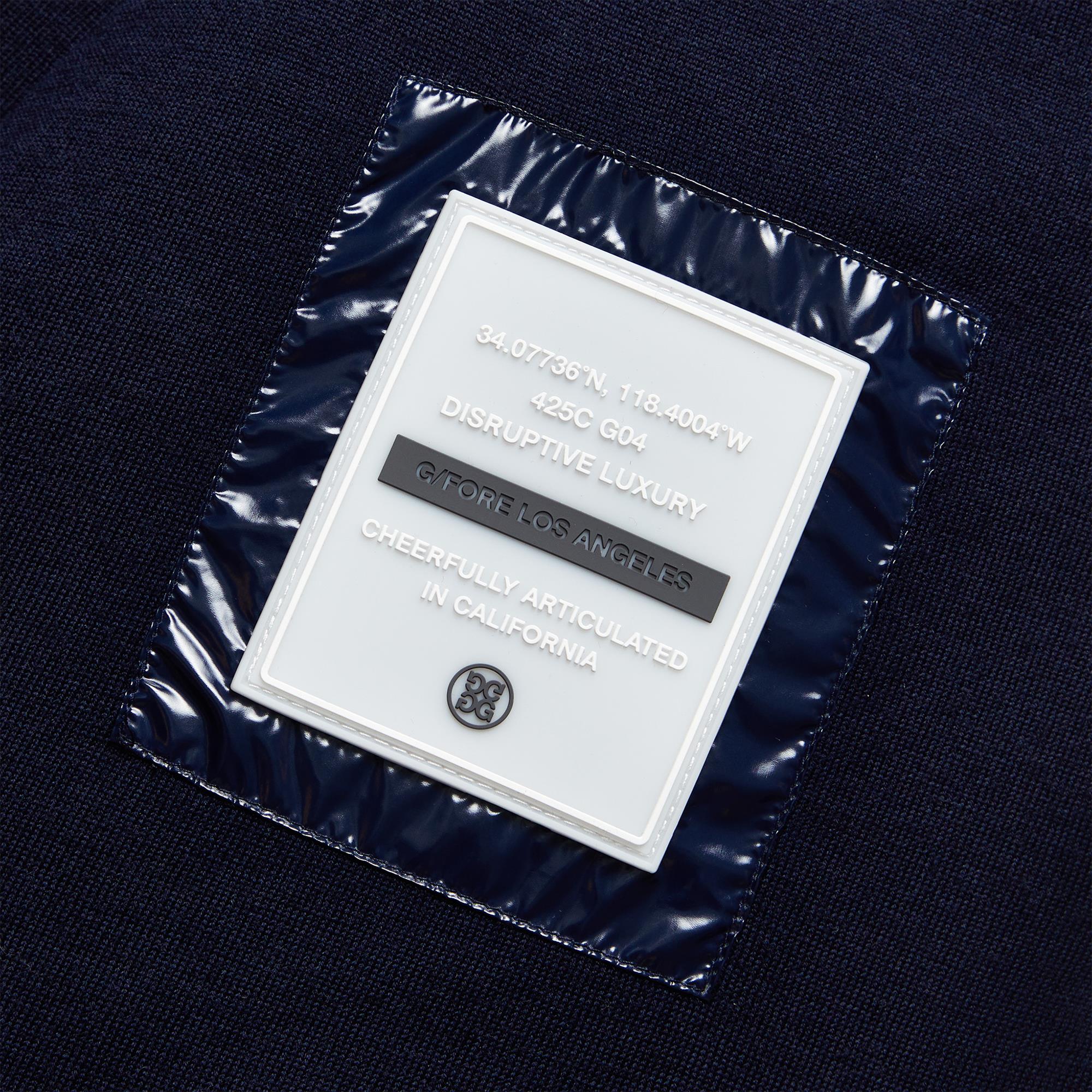 G/FORE Quilted Nylon Wool Lined Puffer Vest Twilight