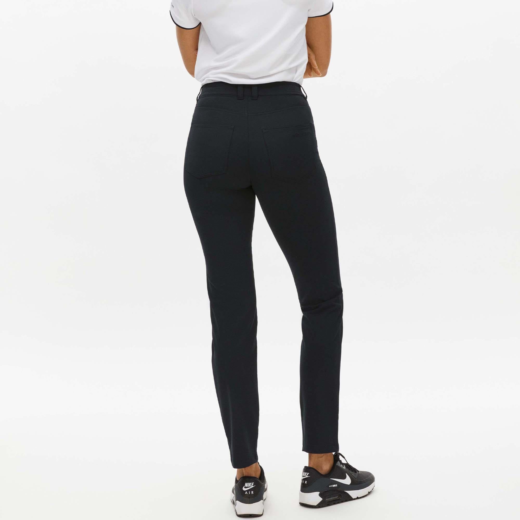 Rohnisch Chie Comfort Stretch Ladies Golf Pants 32 Inch Leg Black