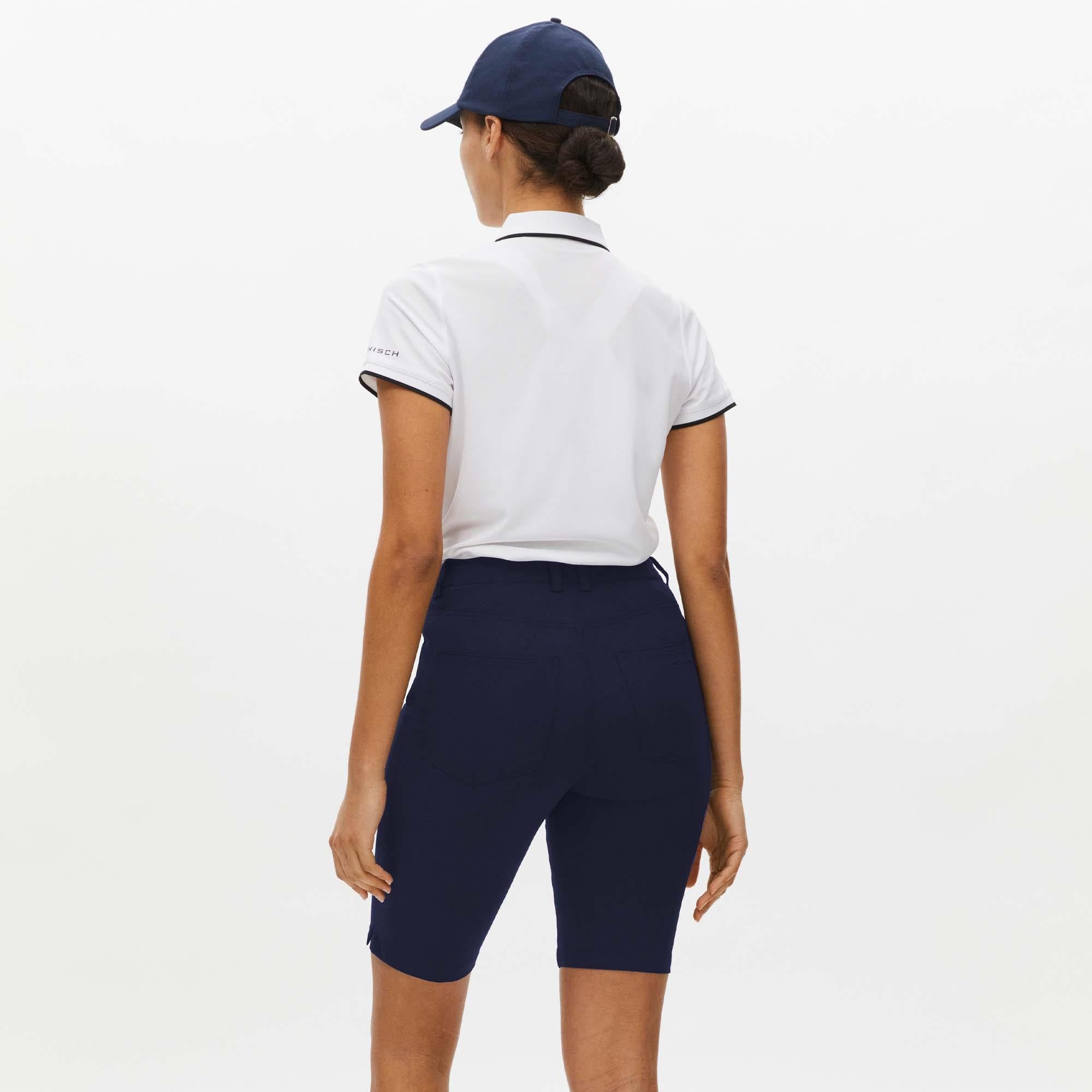 Rohnisch Chie Comfort Stretch Ladies Golf Bermuda Shorts Navy