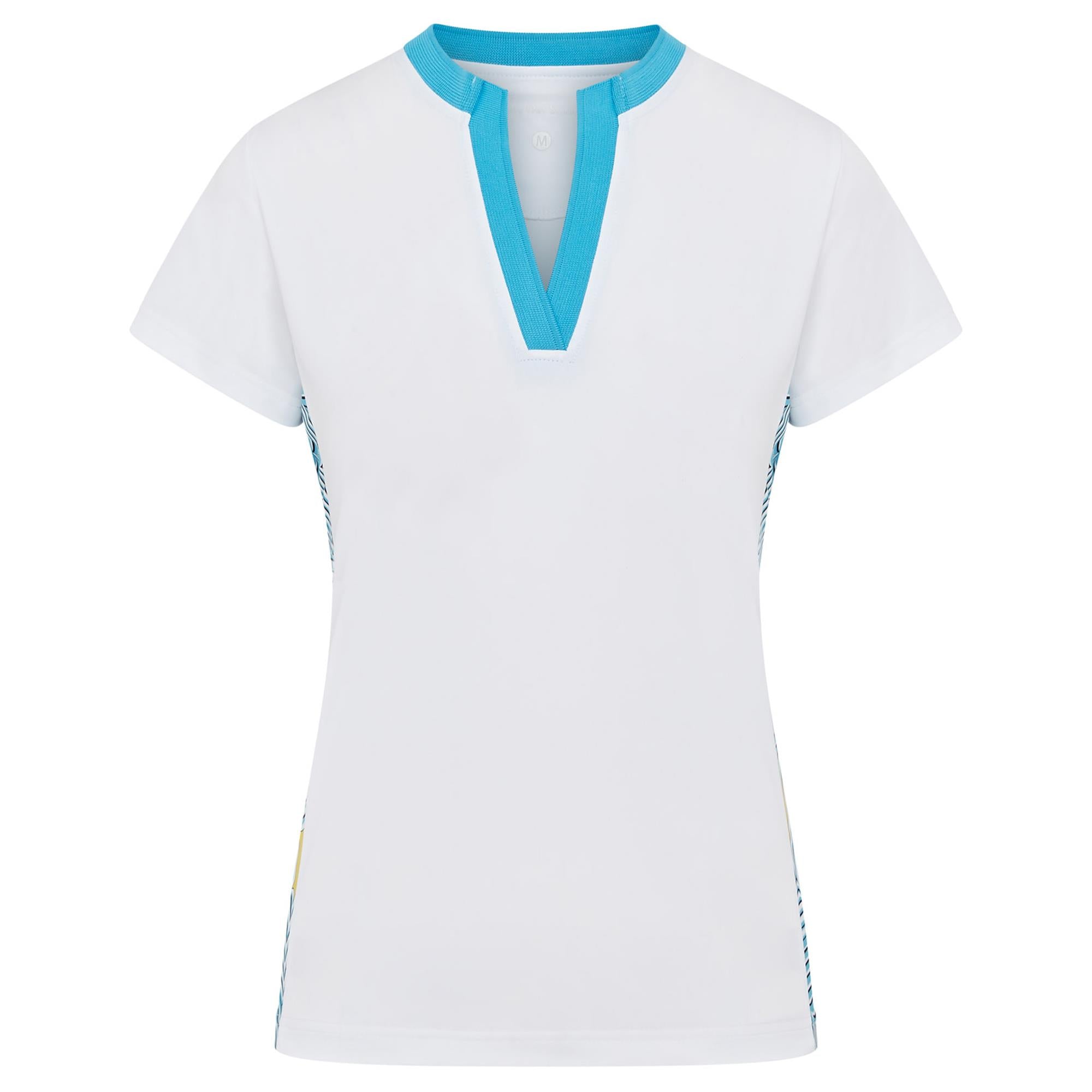 Swing Out Sister Lara Ladies Golf Polo Shirt White
