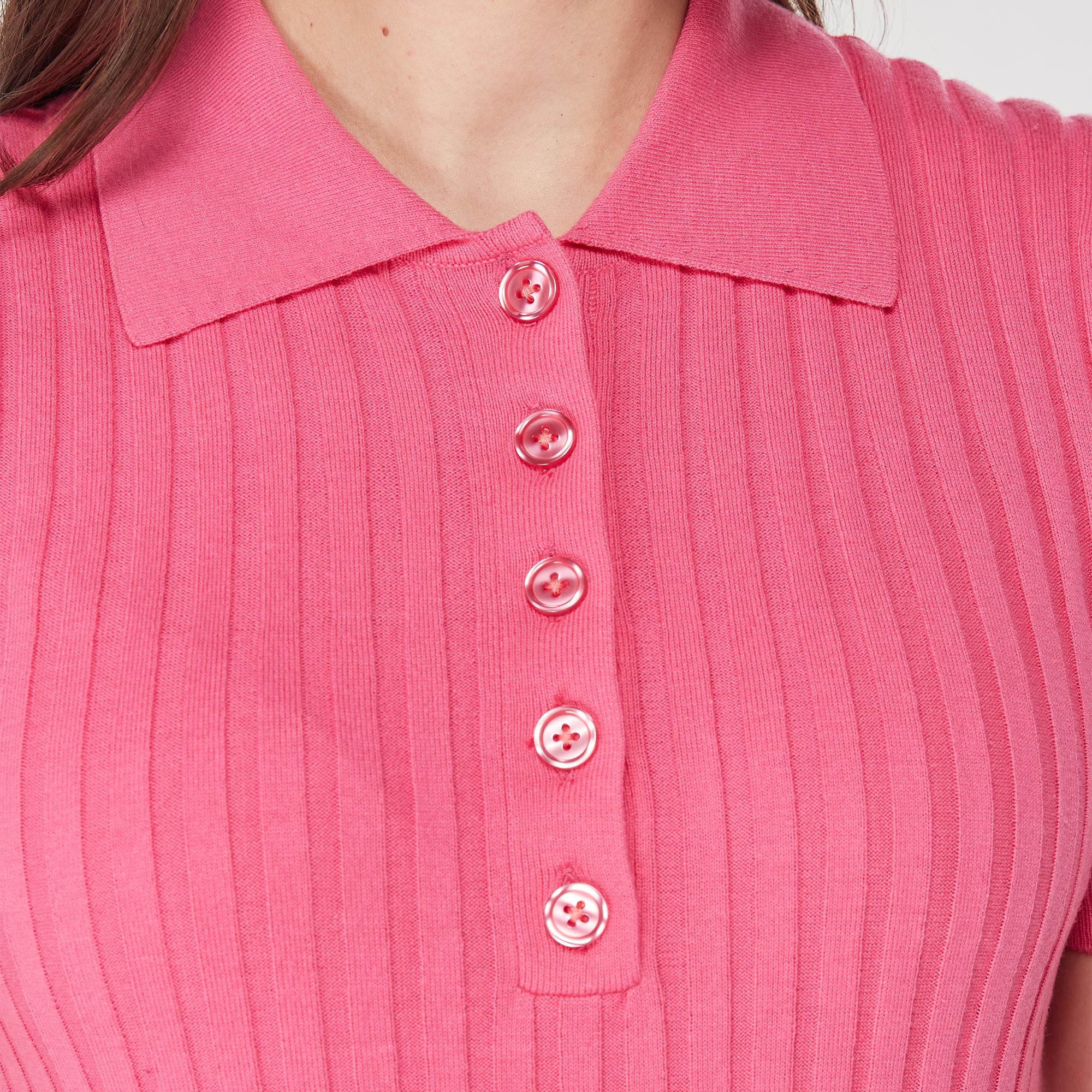 Swing Out Sister Abigail Ladies Golf Polo Shirt Lush Pink