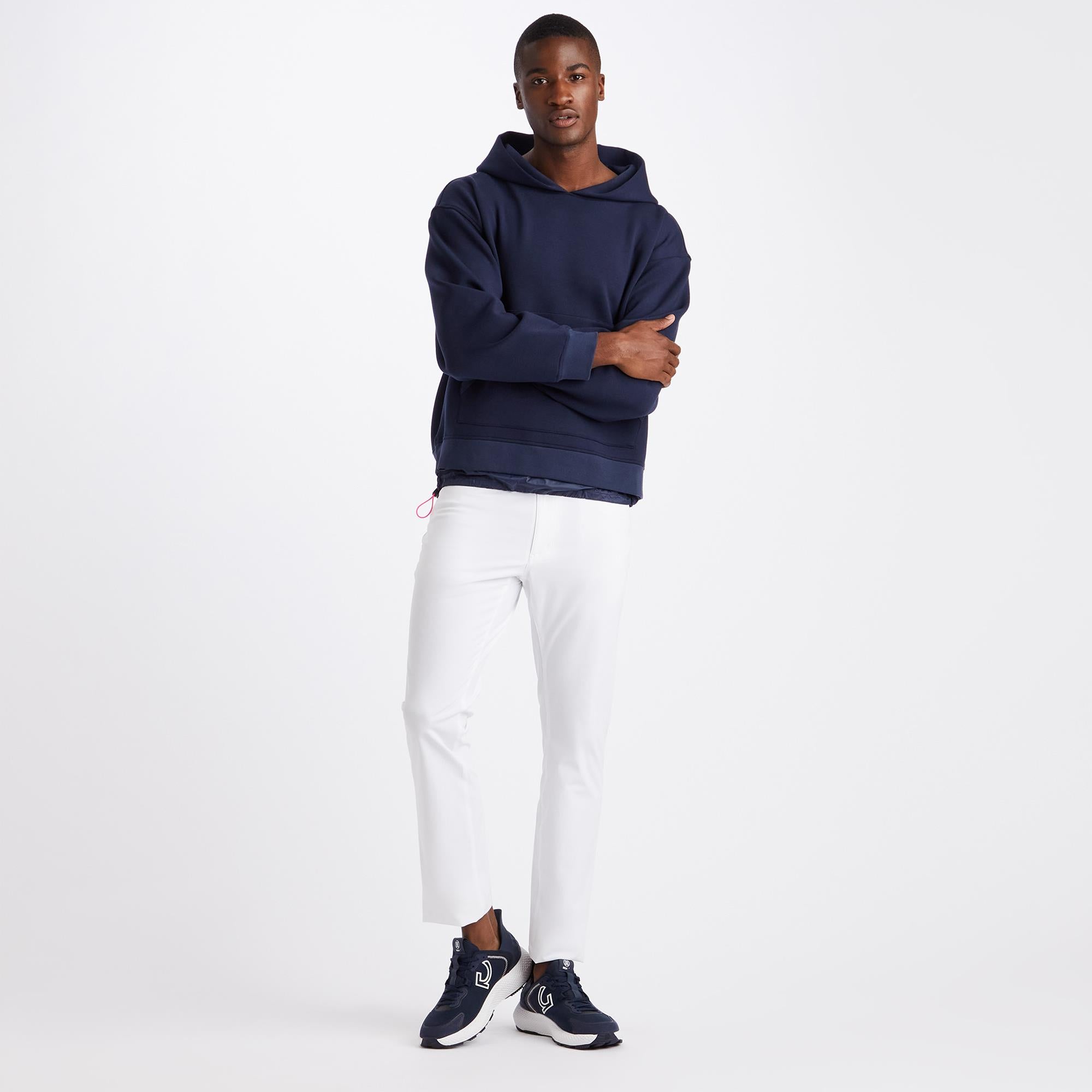 G/FORE Double Knit Spacer Jersey Hoodie Twilight