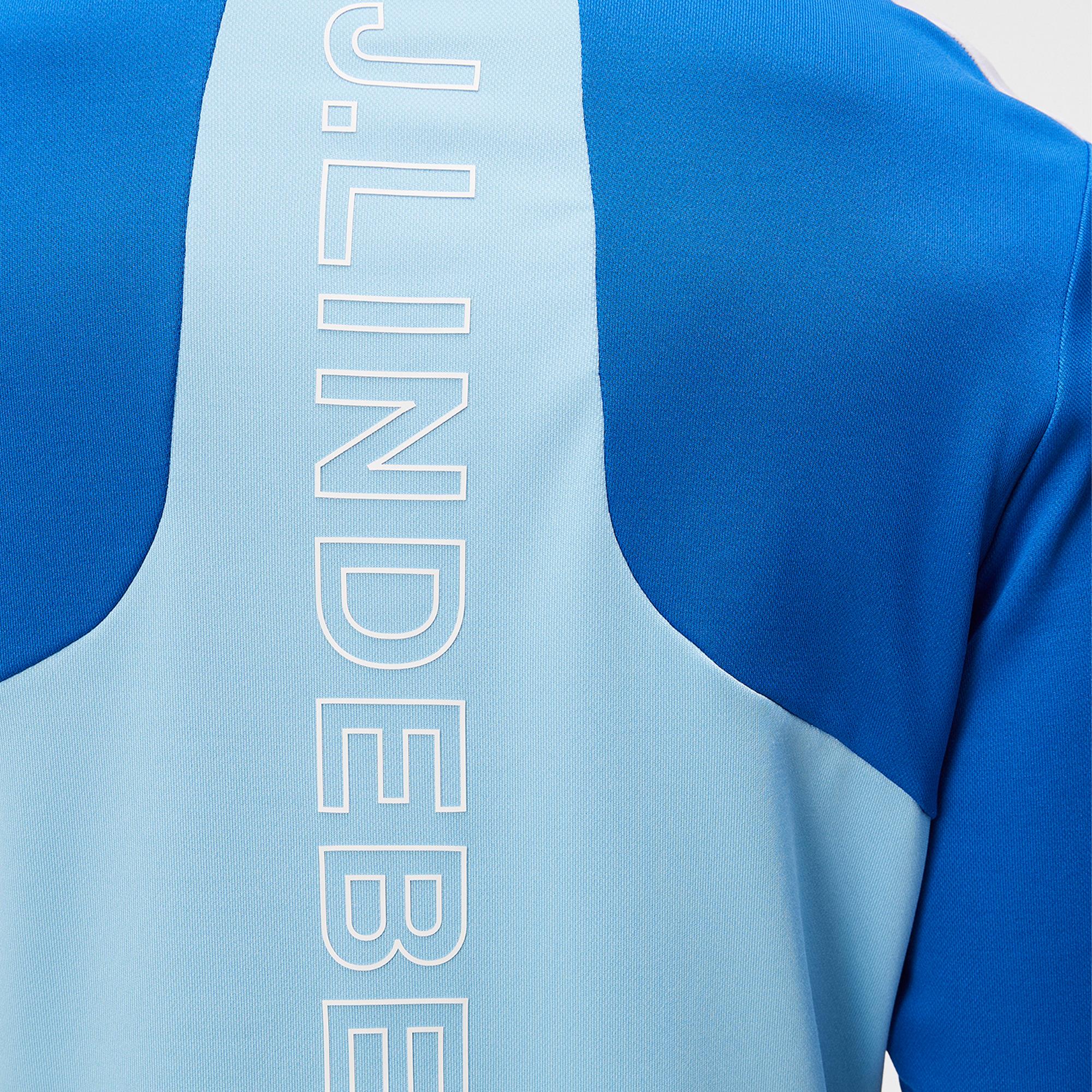 J Lindeberg Carl Mens Golf Mid Layer Baltic Sea