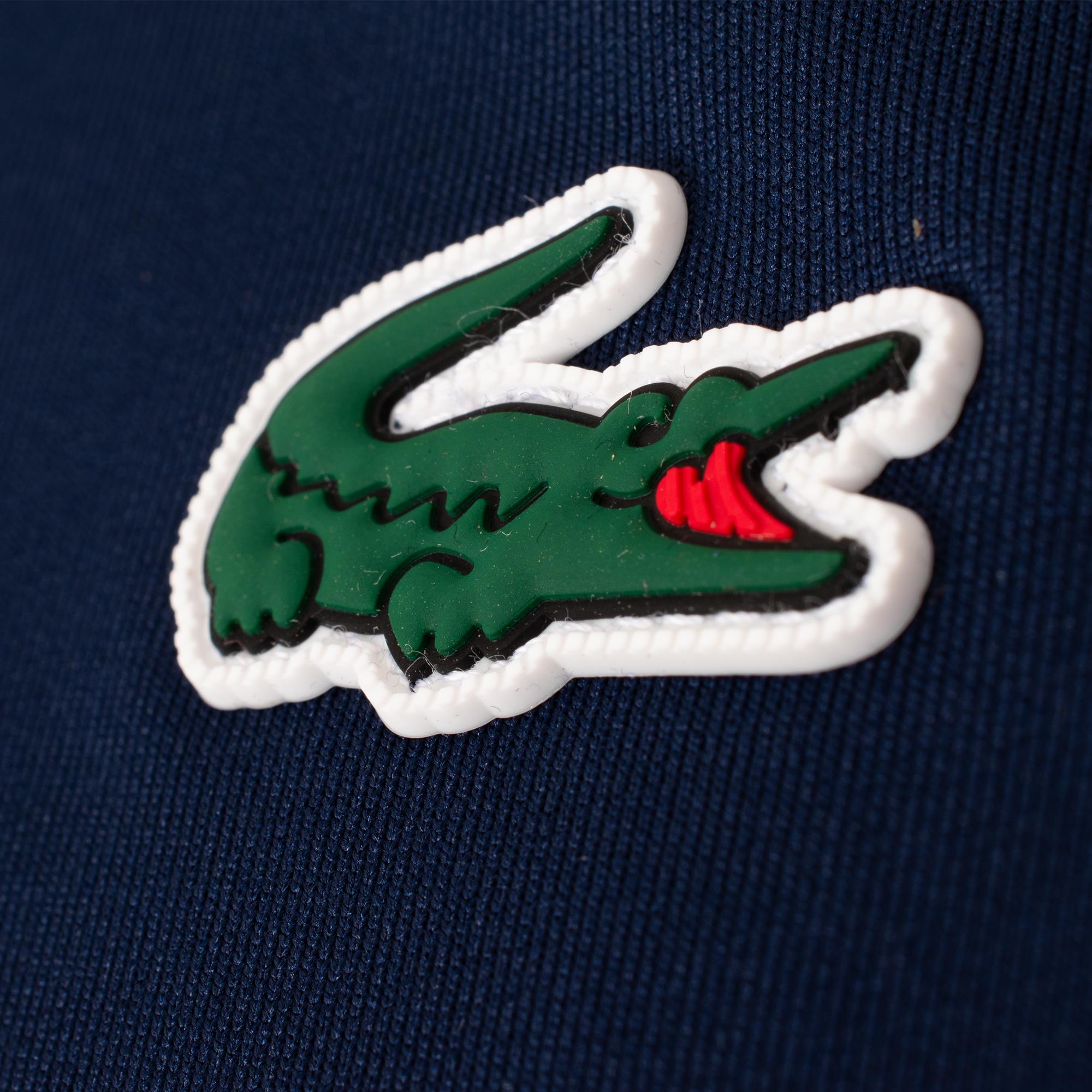 Lacoste Quarter Zip Golf Sweatshirt Navy