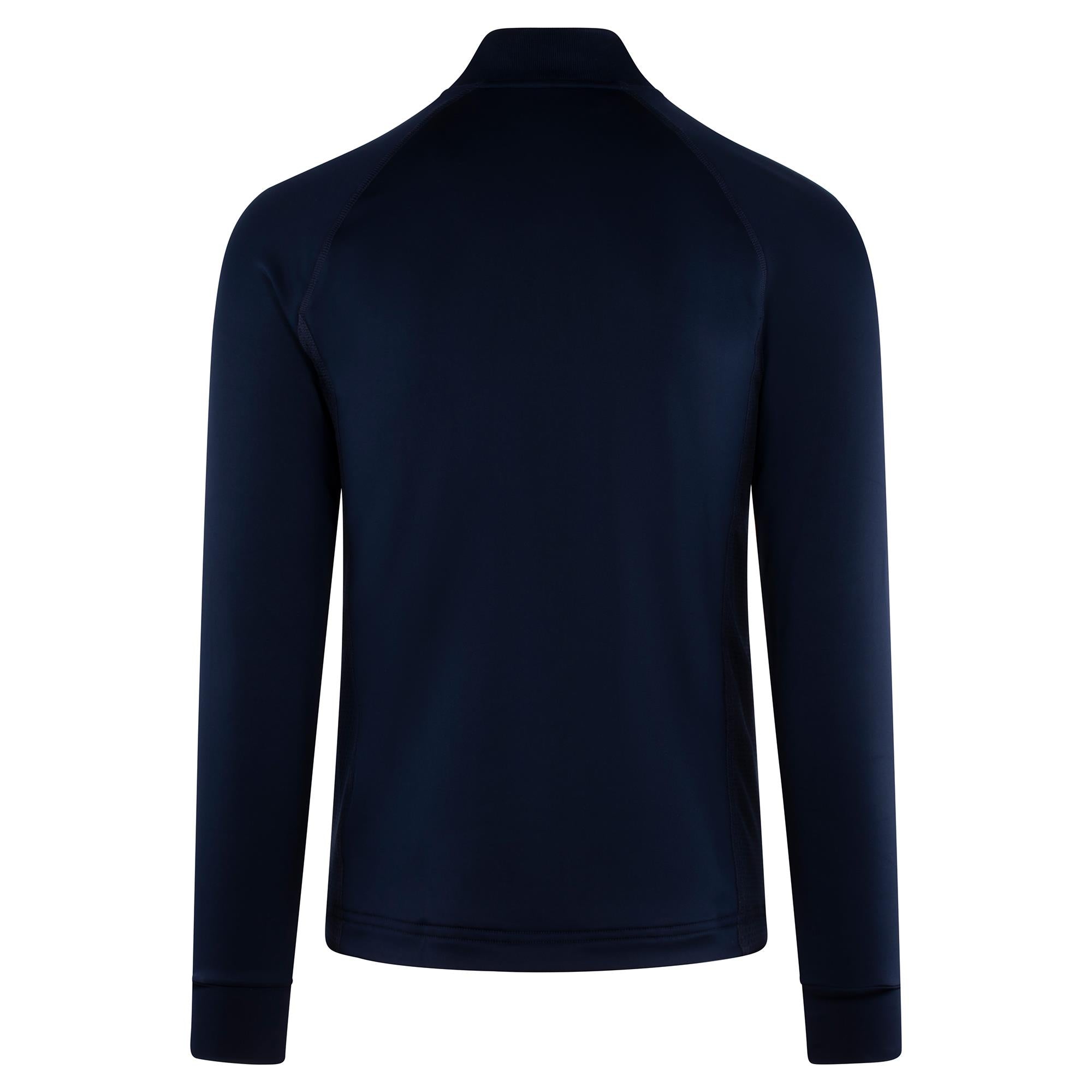 Lacoste Quarter Zip Golf Sweatshirt Navy